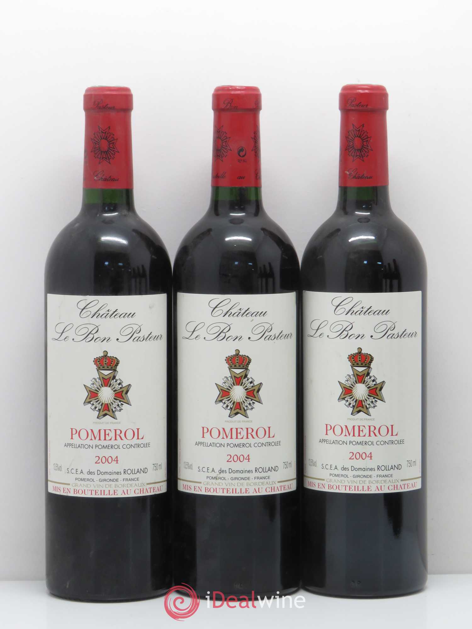 Château le Bon Pasteur 2004 - Lot de 12 bouteilles - 1