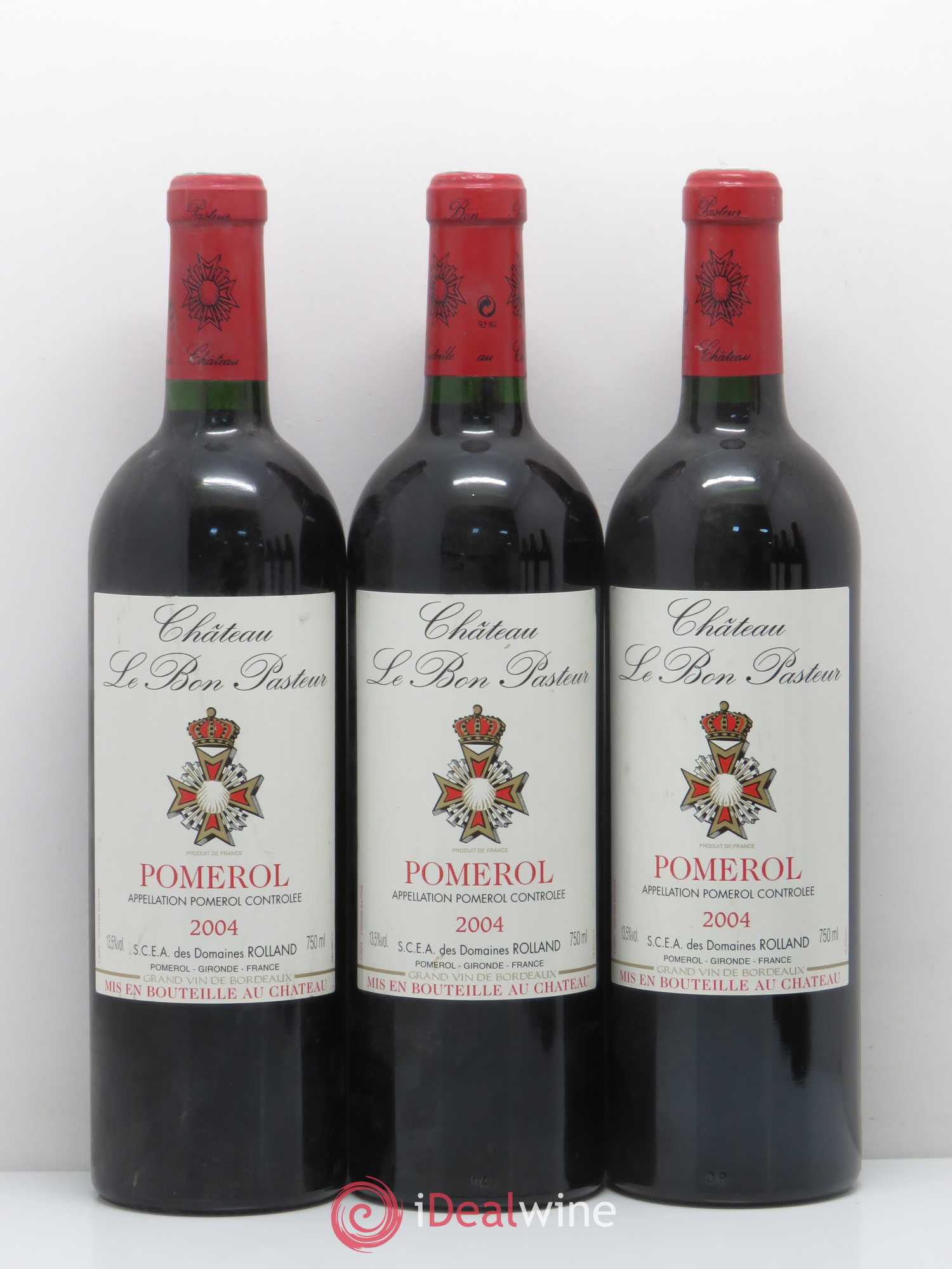 Château le Bon Pasteur 2004 - Lot de 12 bouteilles - 2