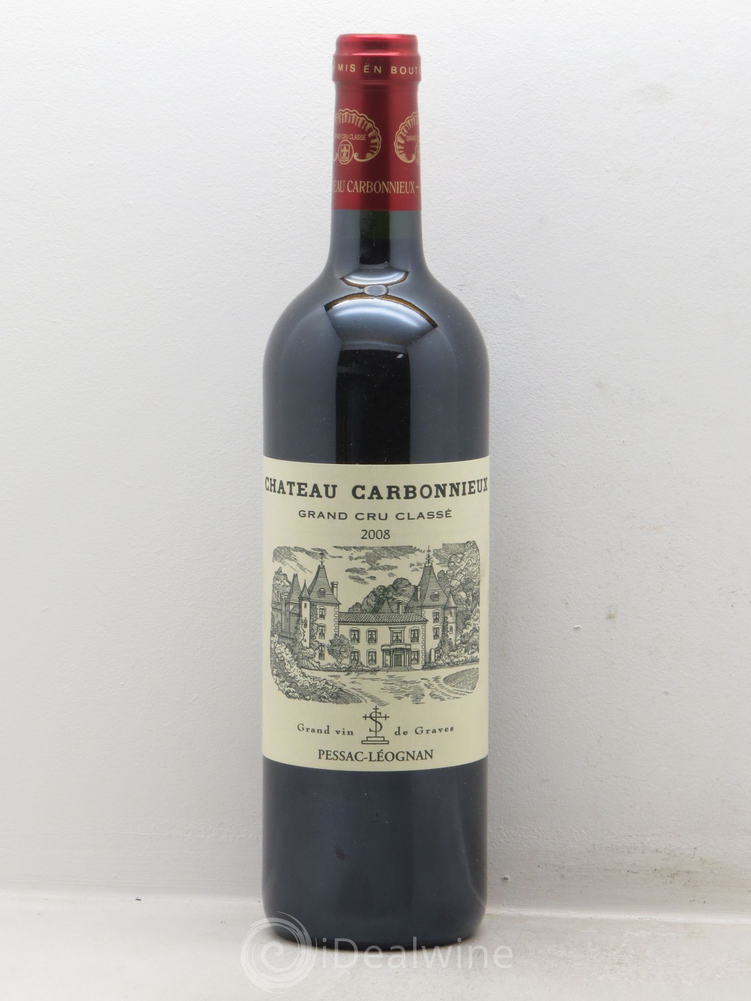 Château Carbonnieux Cru Classé de Graves 2008 - Lot de 1 bouteille - 0