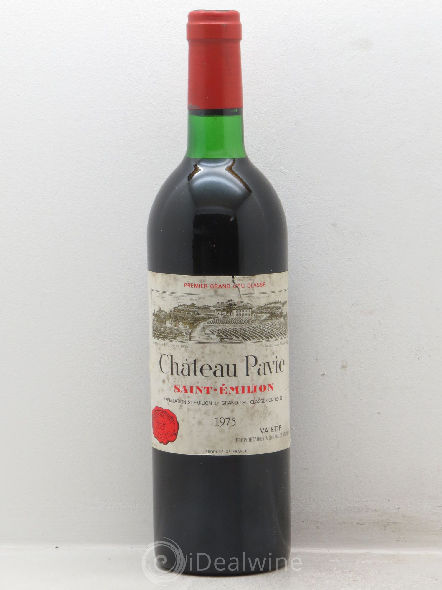 Château Pavie 1er Grand Cru Classé A 1975 - Lot de 1 bouteille - 0