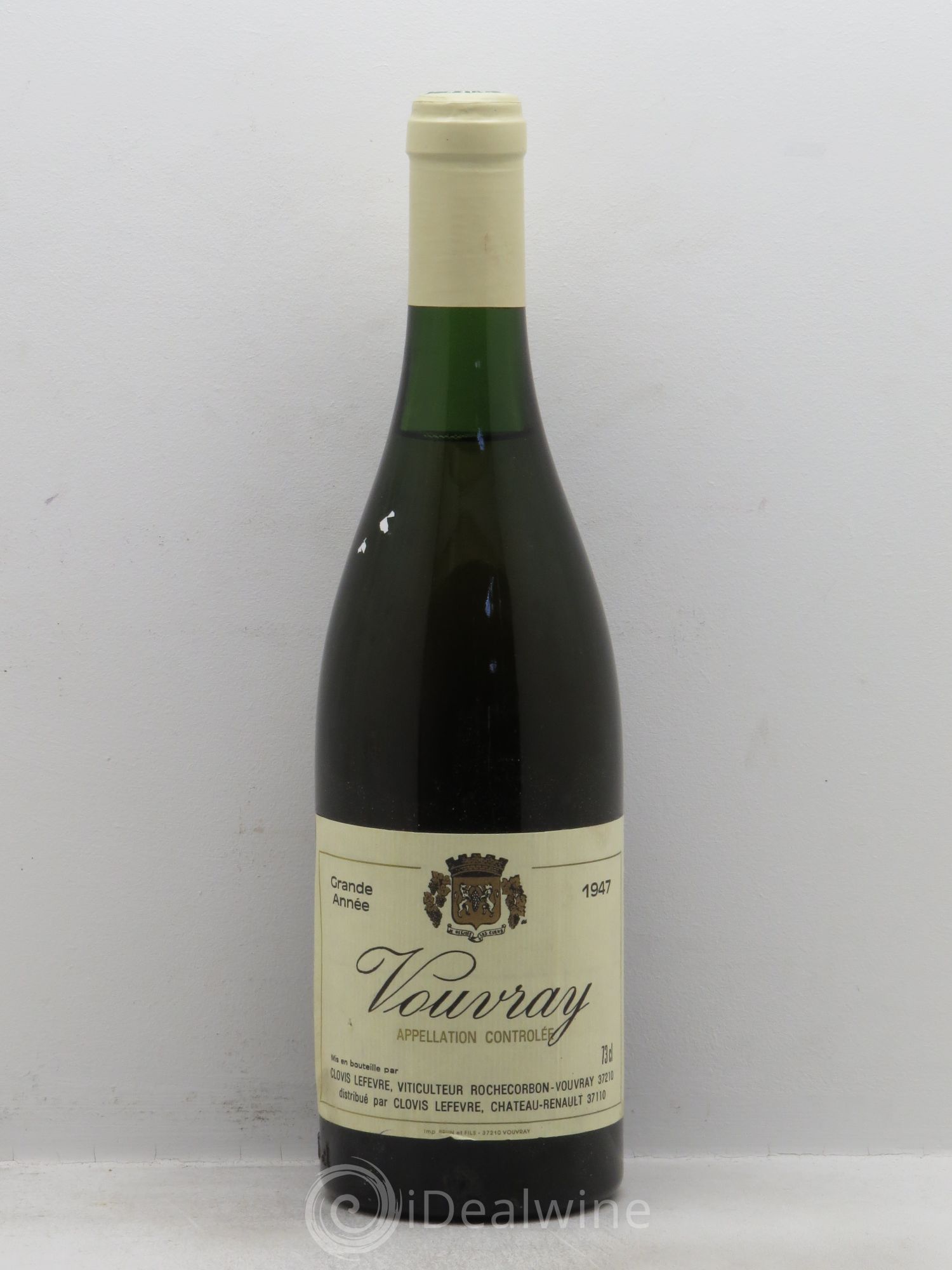 Vouvray Grande Année - Clovis Lefevre 1947 - Lotto di 1 bottiglia - 0
