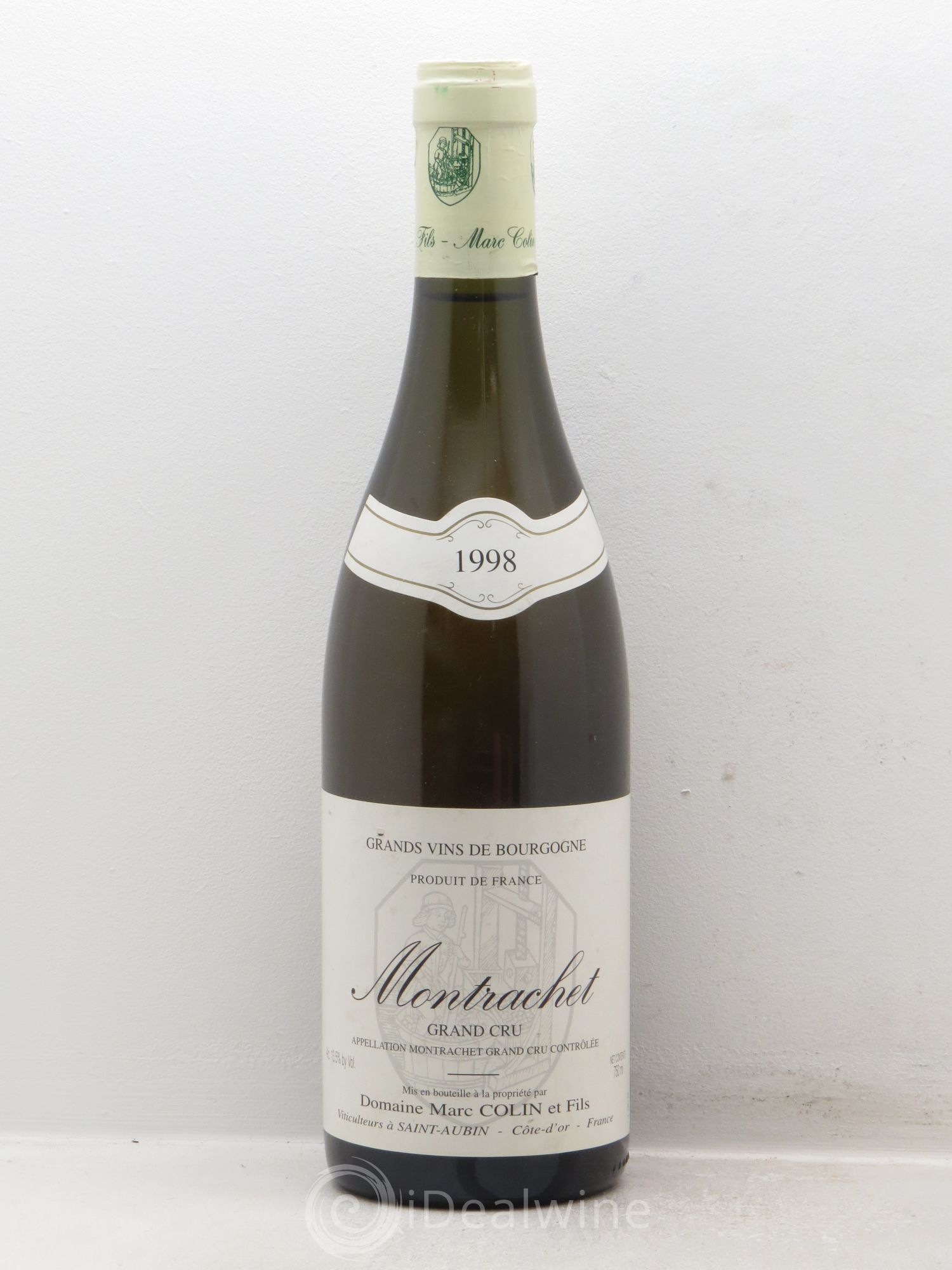 Montrachet Grand Cru Marc Colin & Fils 1998 - Lot de 1 bouteille - 0