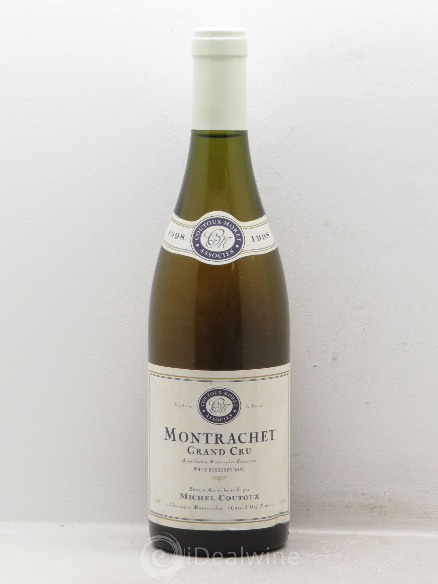 Montrachet Grand Cru Domaine Coutoux 1998 - Posten von 1 Flasche - 0