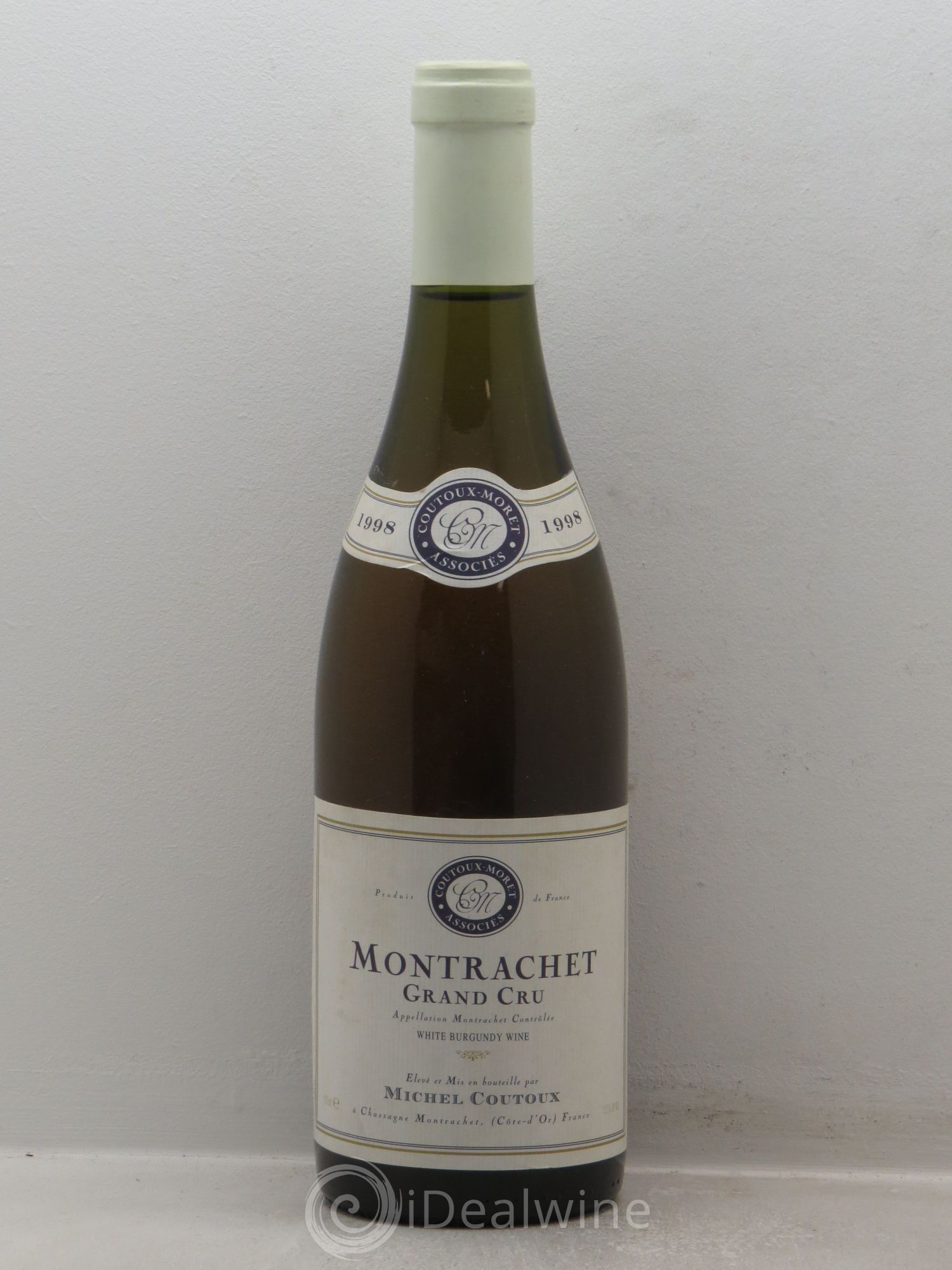 Montrachet Grand Cru Domaine Coutoux 1998 - Posten von 1 Flasche - 0