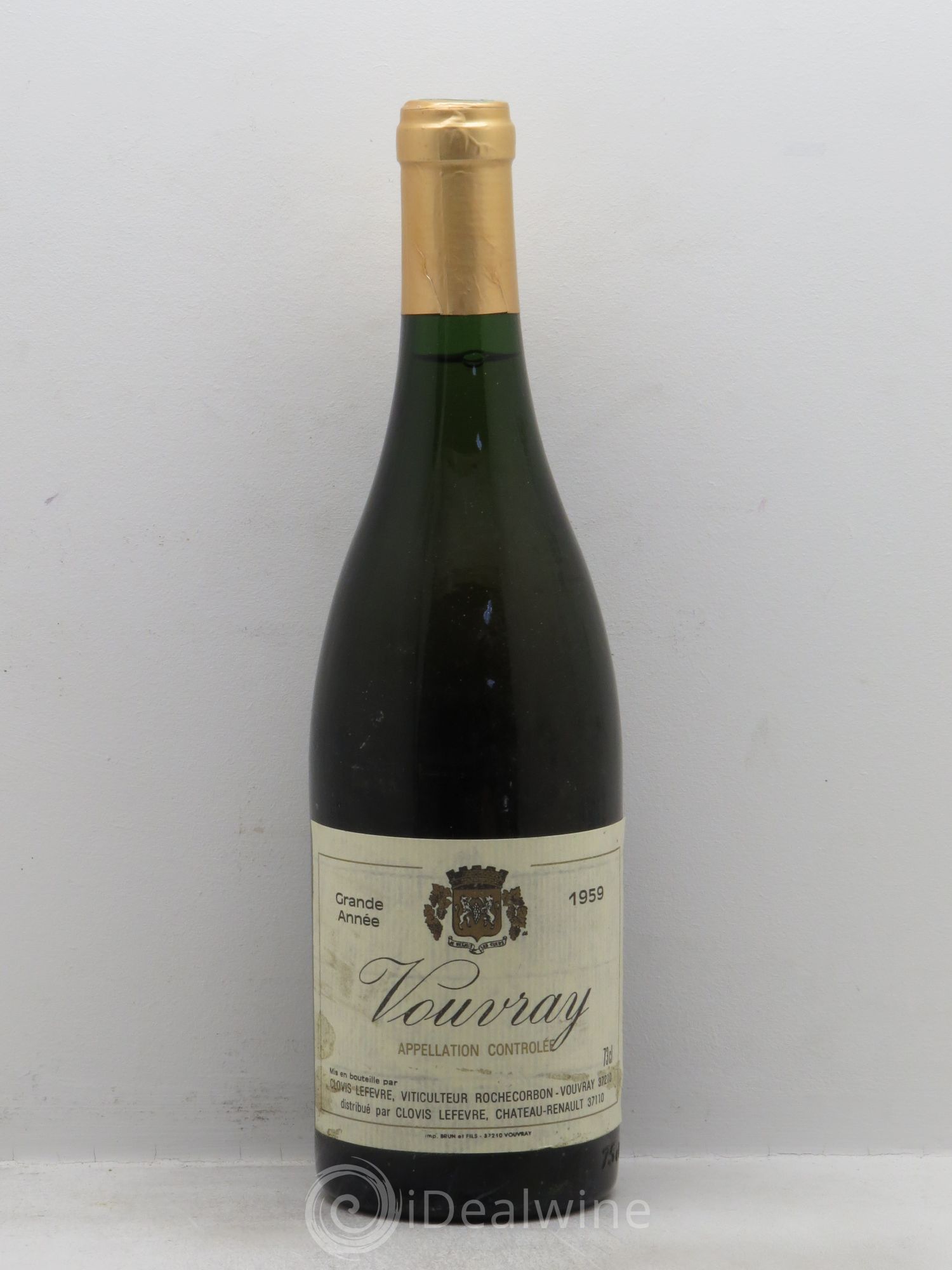 Vouvray Grande Année - Clovis Lefevre 1959 - Lotto di 1 bottiglia - 0
