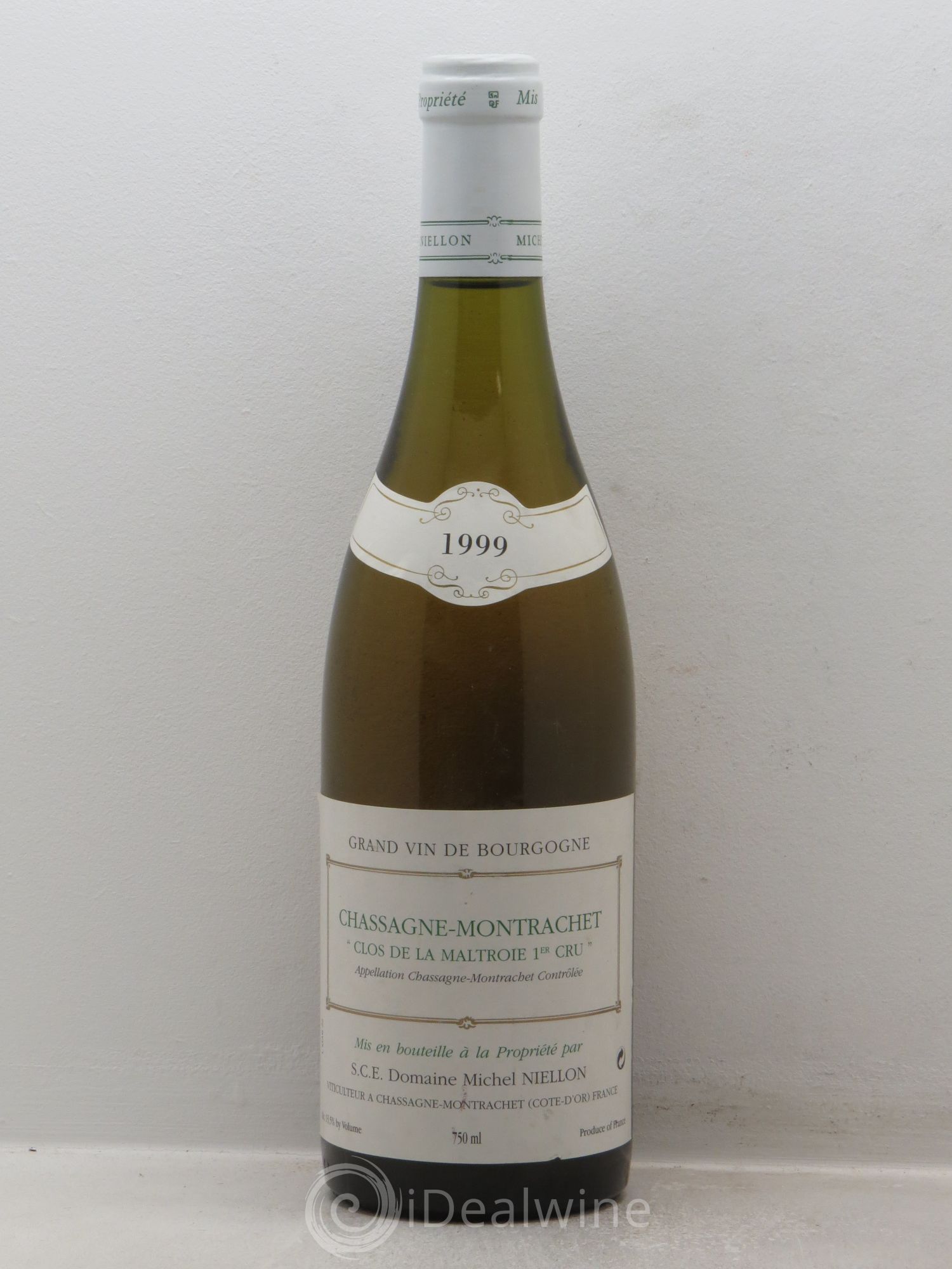 Chassagne-Montrachet 1er Cru 1999 - Lot de 1 bouteille - 0