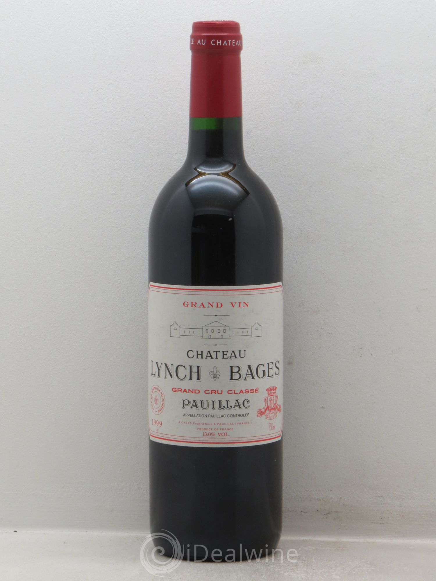 Château Lynch Bages 5ème Grand Cru Classé 1999 - Lot de 1 bouteille - 0