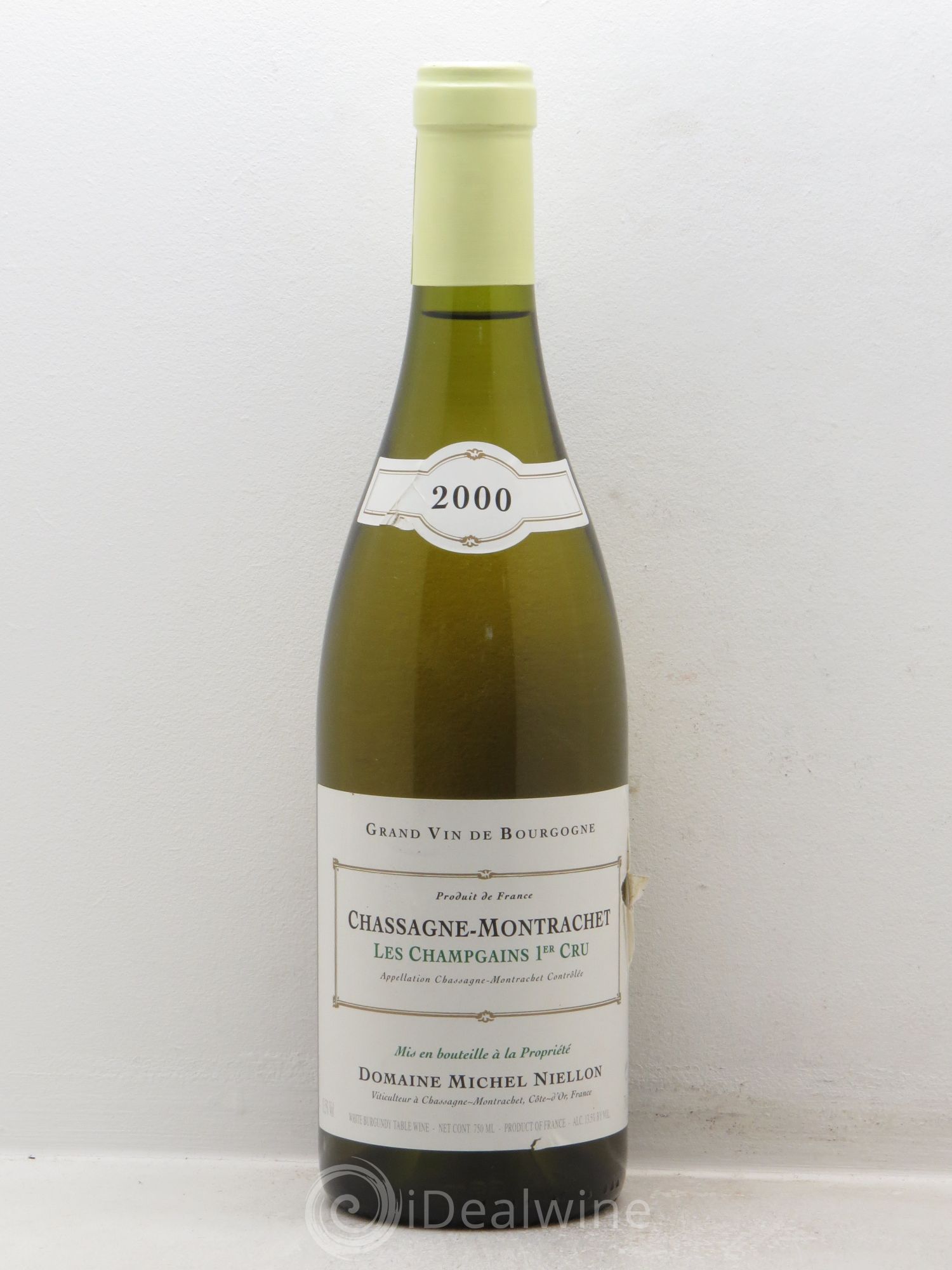 Chassagne-Montrachet 1er Cru 2000 - Lot de 1 bouteille - 0