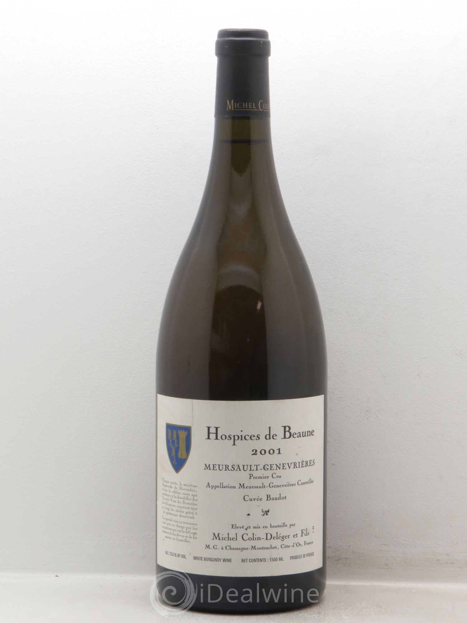 Meursault 1er Cru M.Colin-Deleger 2001 - Posten von 1 Magnum - 0