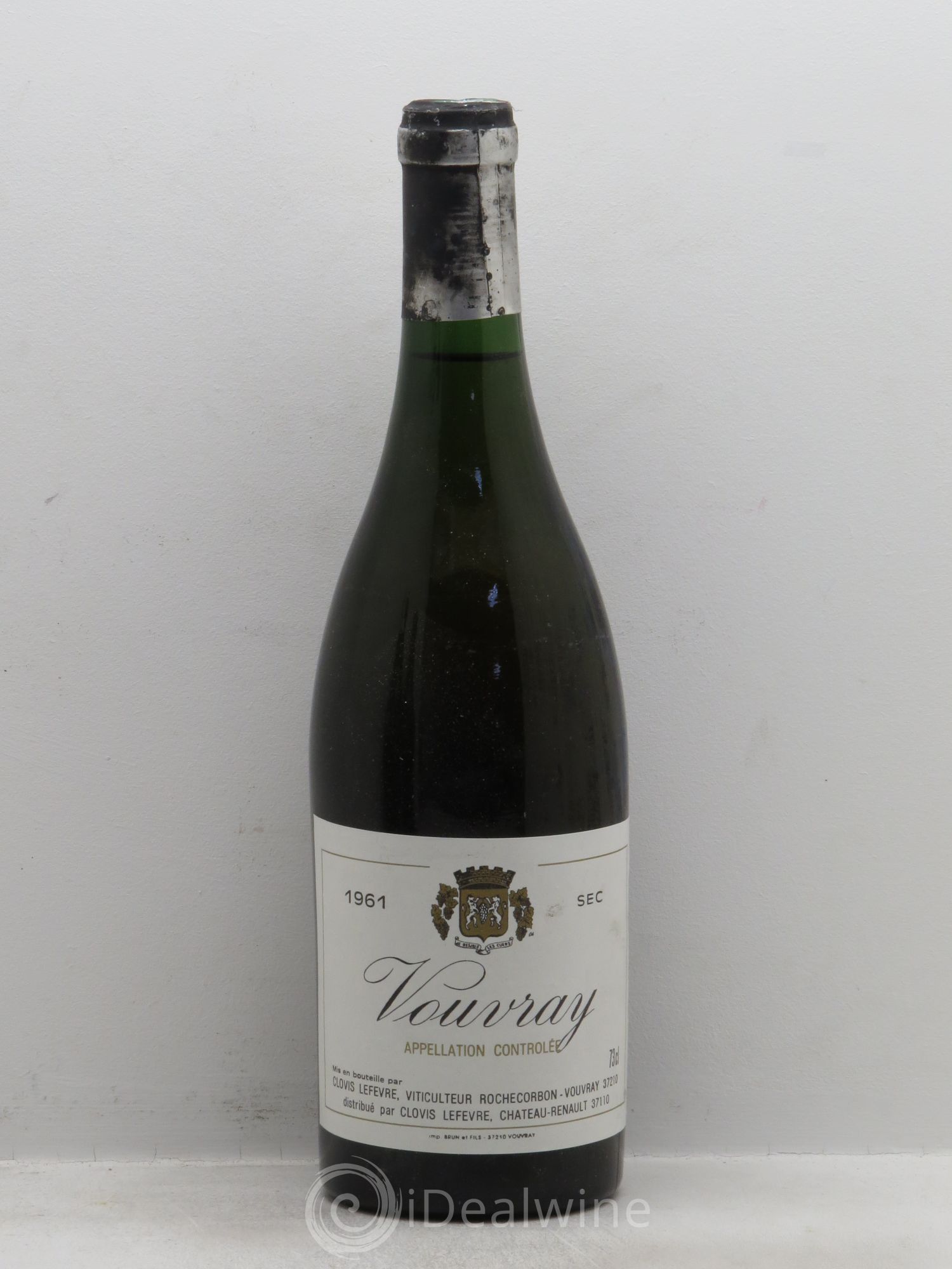 Vouvray Clovis Lefevre 1961 - Posten von 1 Flasche - 0