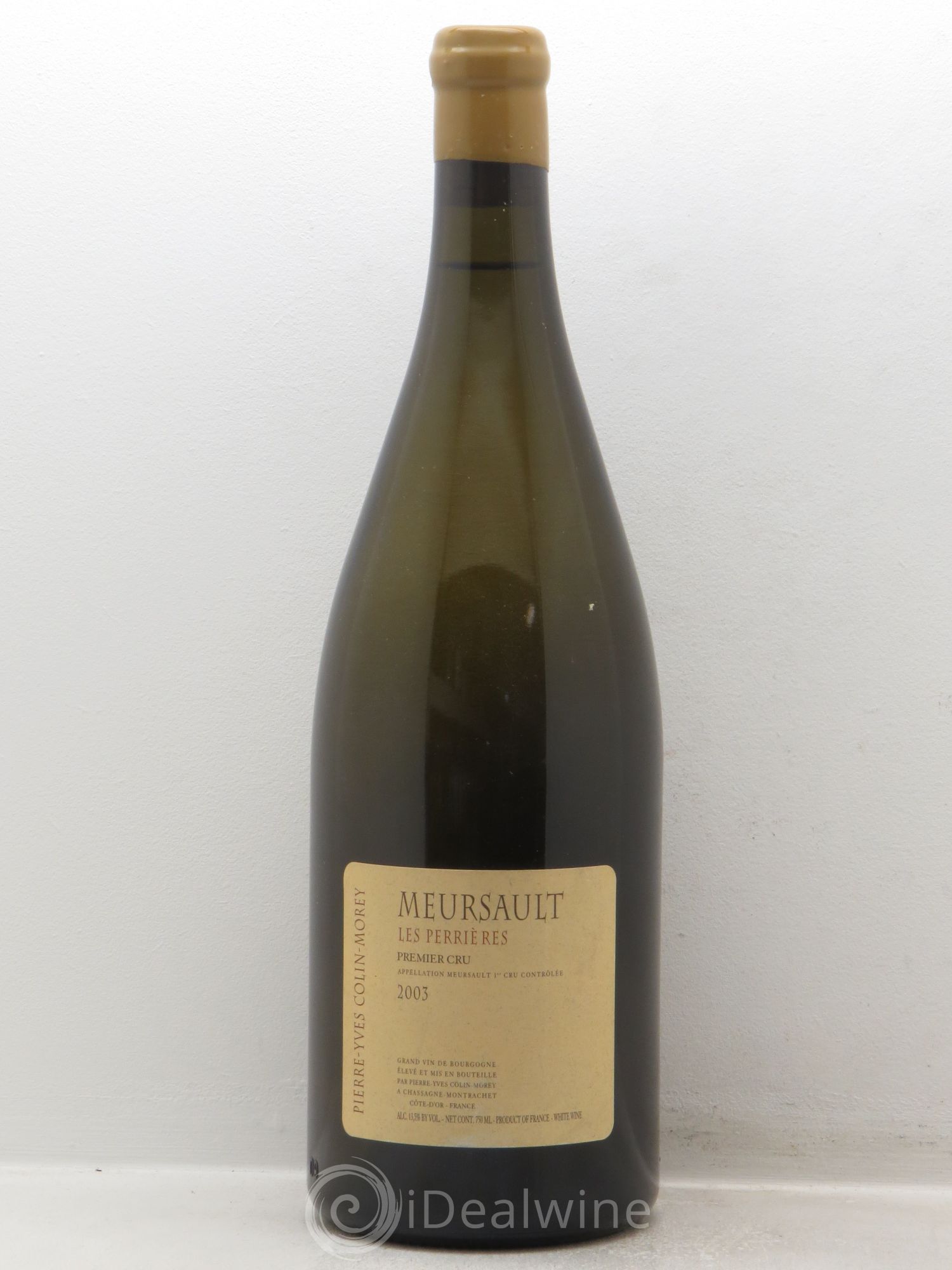 Meursault 1er Cru Pierre-Yves Colin Morey 2003 - Posten von 1 Magnum - 0