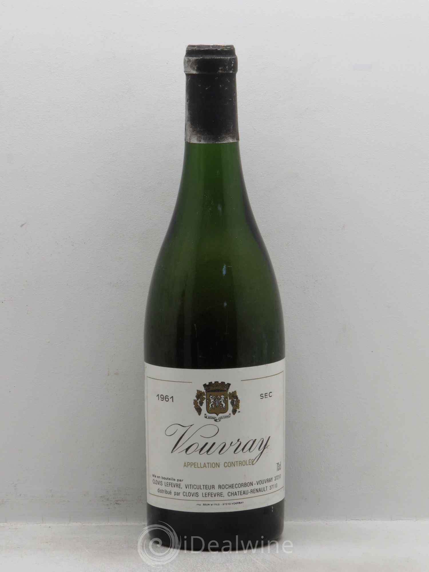Vouvray Clovis Lefevre 1961 - Posten von 1 Flasche - 0