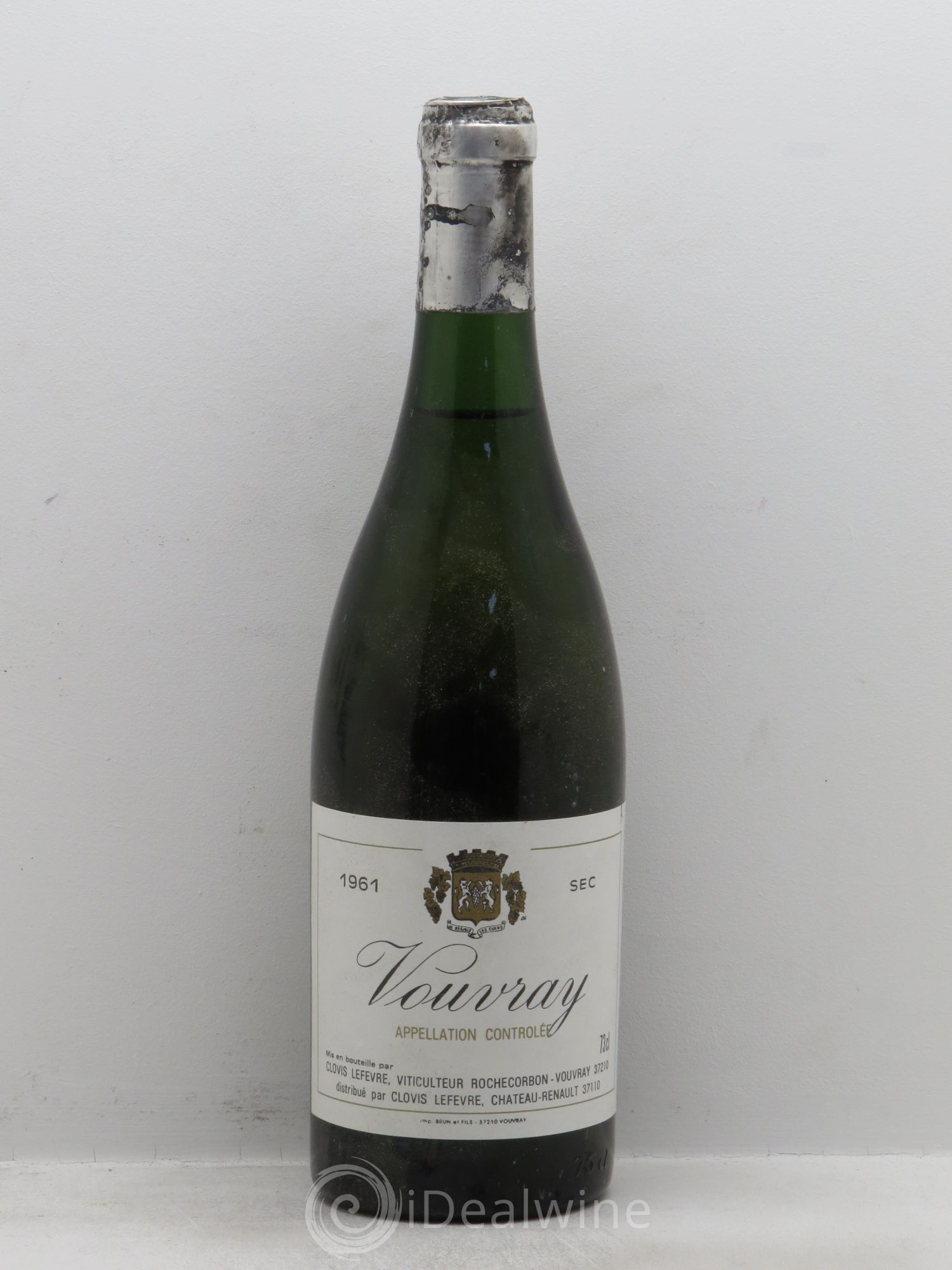 Vouvray Clovis Lefevre 1961 - Posten von 1 Flasche - 0