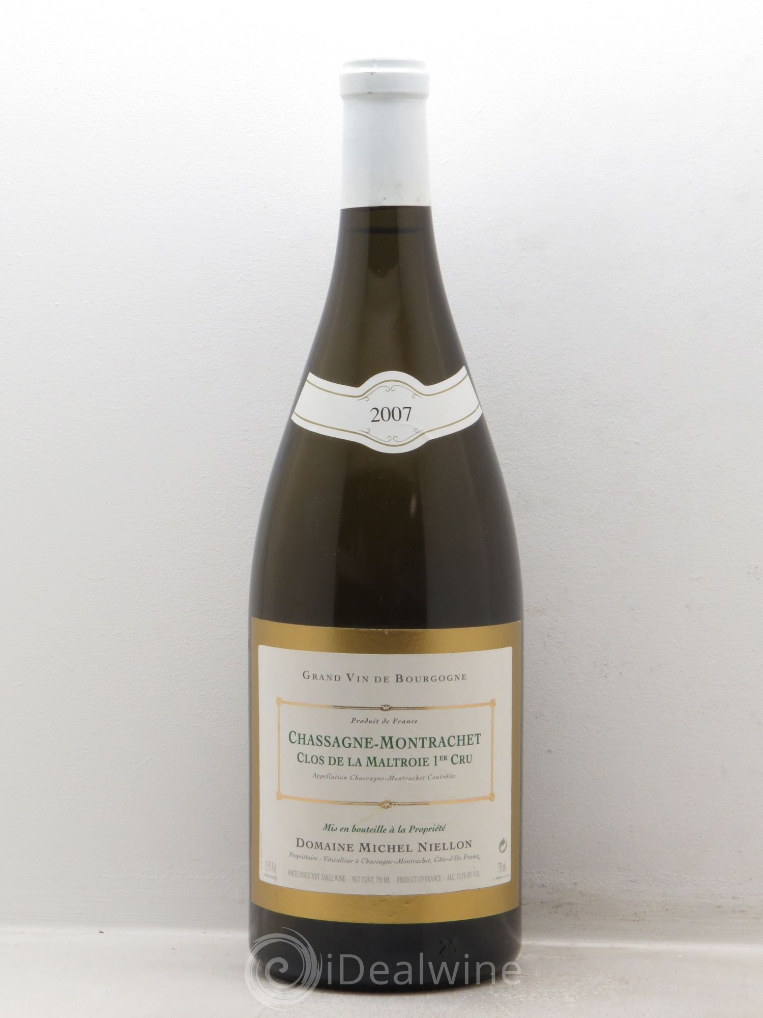 Chassagne-Montrachet 1er Cru Clos de la Maltroie - Michel Niellon 2007 - Posten von 1 Magnum - 0