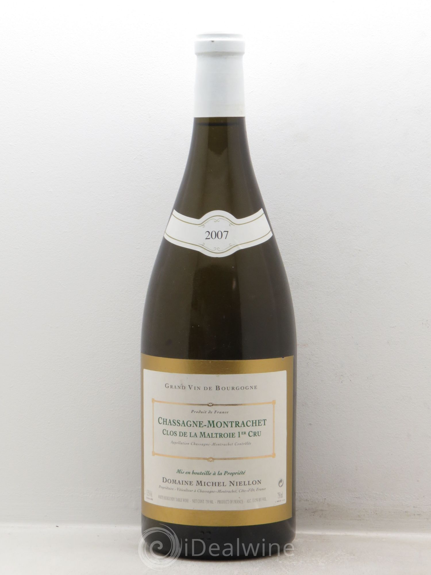 Chassagne-Montrachet 1er Cru Clos de la Maltroie - Michel Niellon 2007 - Posten von 1 Magnum - 0