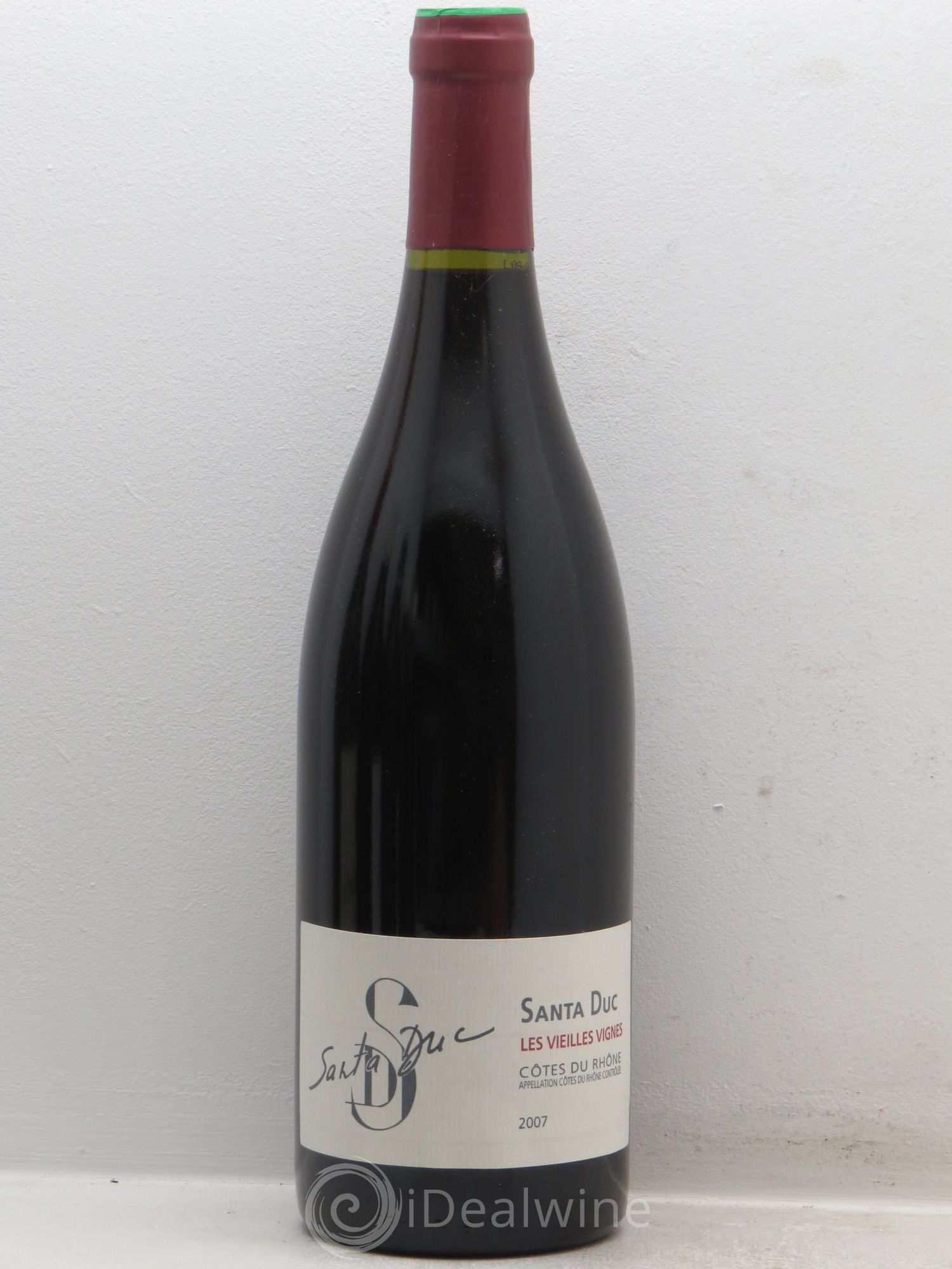 Côtes-du-Rhône Les Vieilles Vignes de Santa Duc 2007 - Posten von 1 Flasche - 0