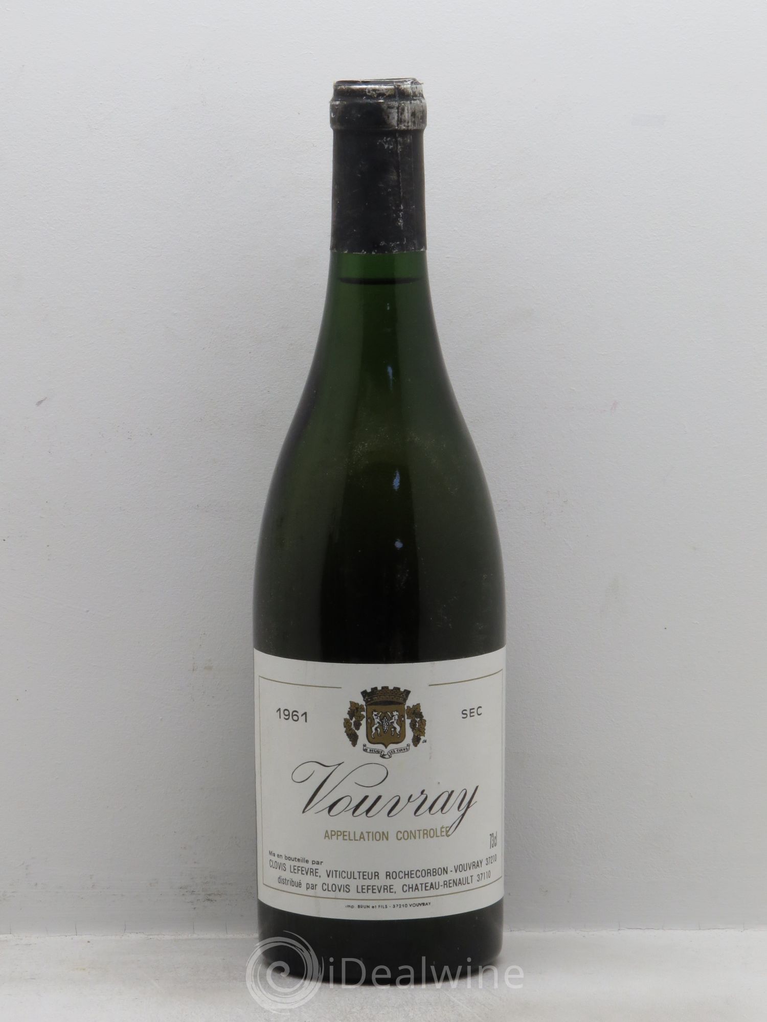 Vouvray Clovis Lefevre 1961 - Posten von 1 Flasche - 0