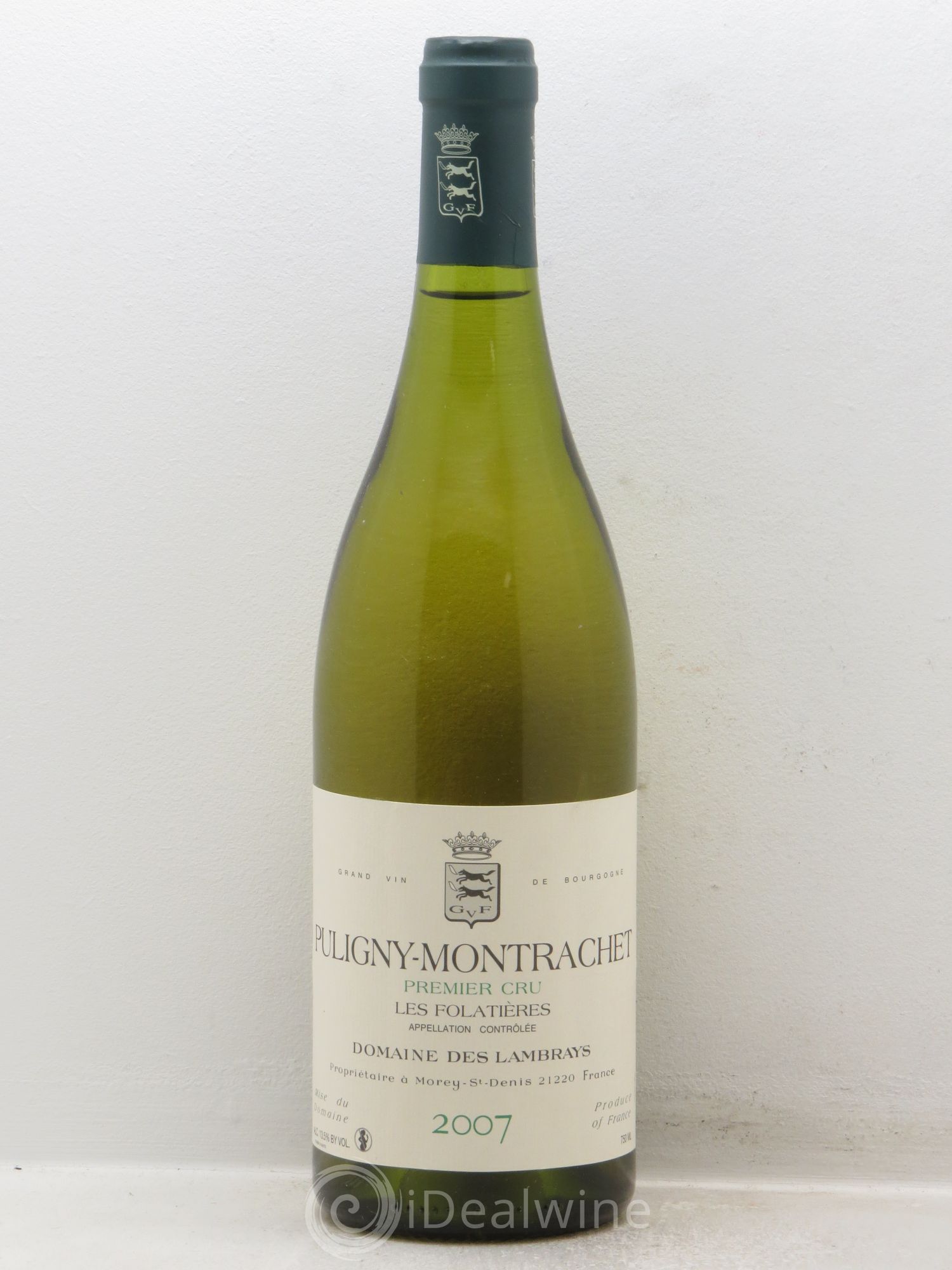 Puligny-Montrachet 1er Cru 2007 - Lot de 1 bouteille - 0