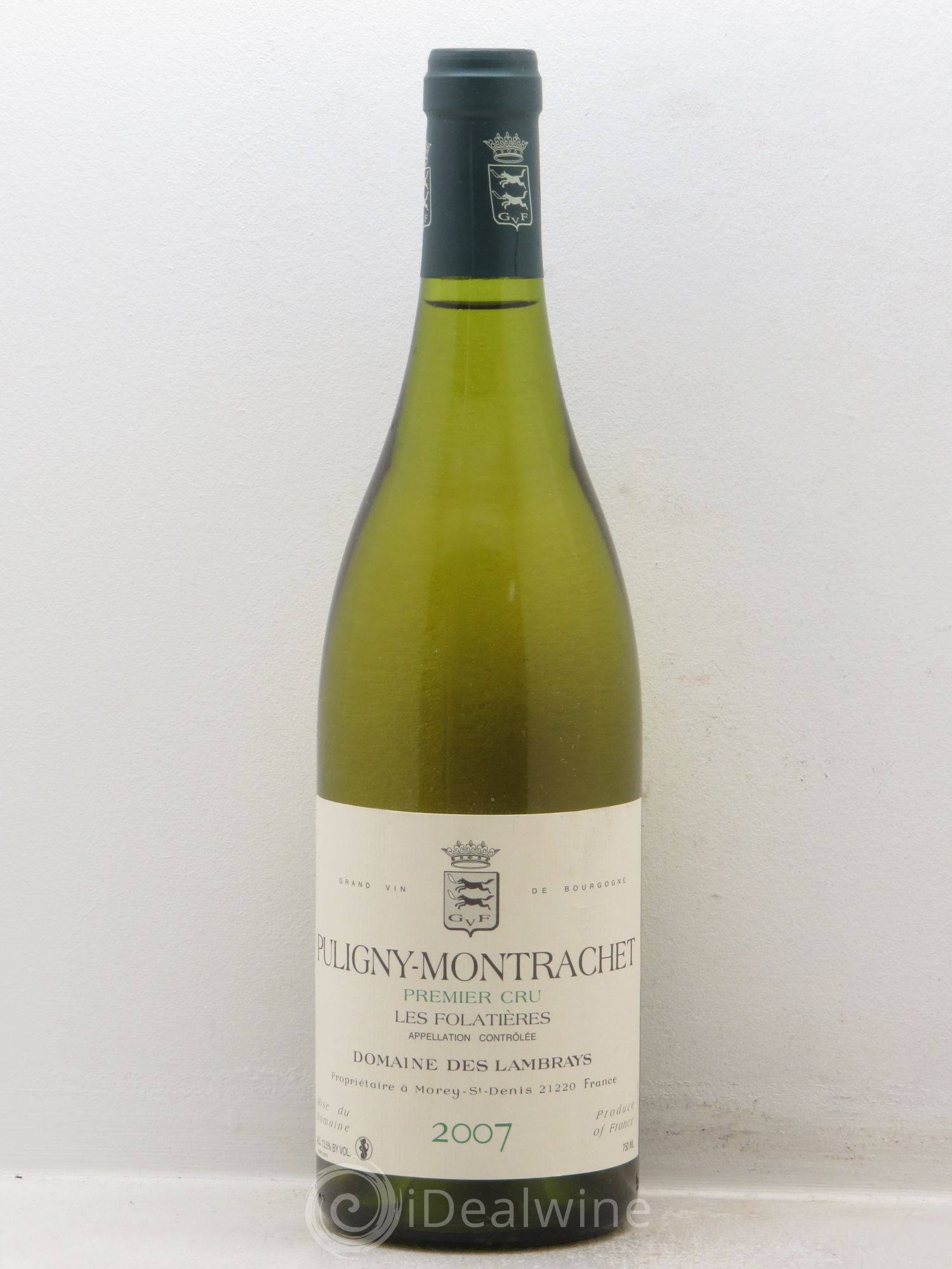 Puligny-Montrachet 1er Cru 2007 - Lot de 1 bouteille - 0