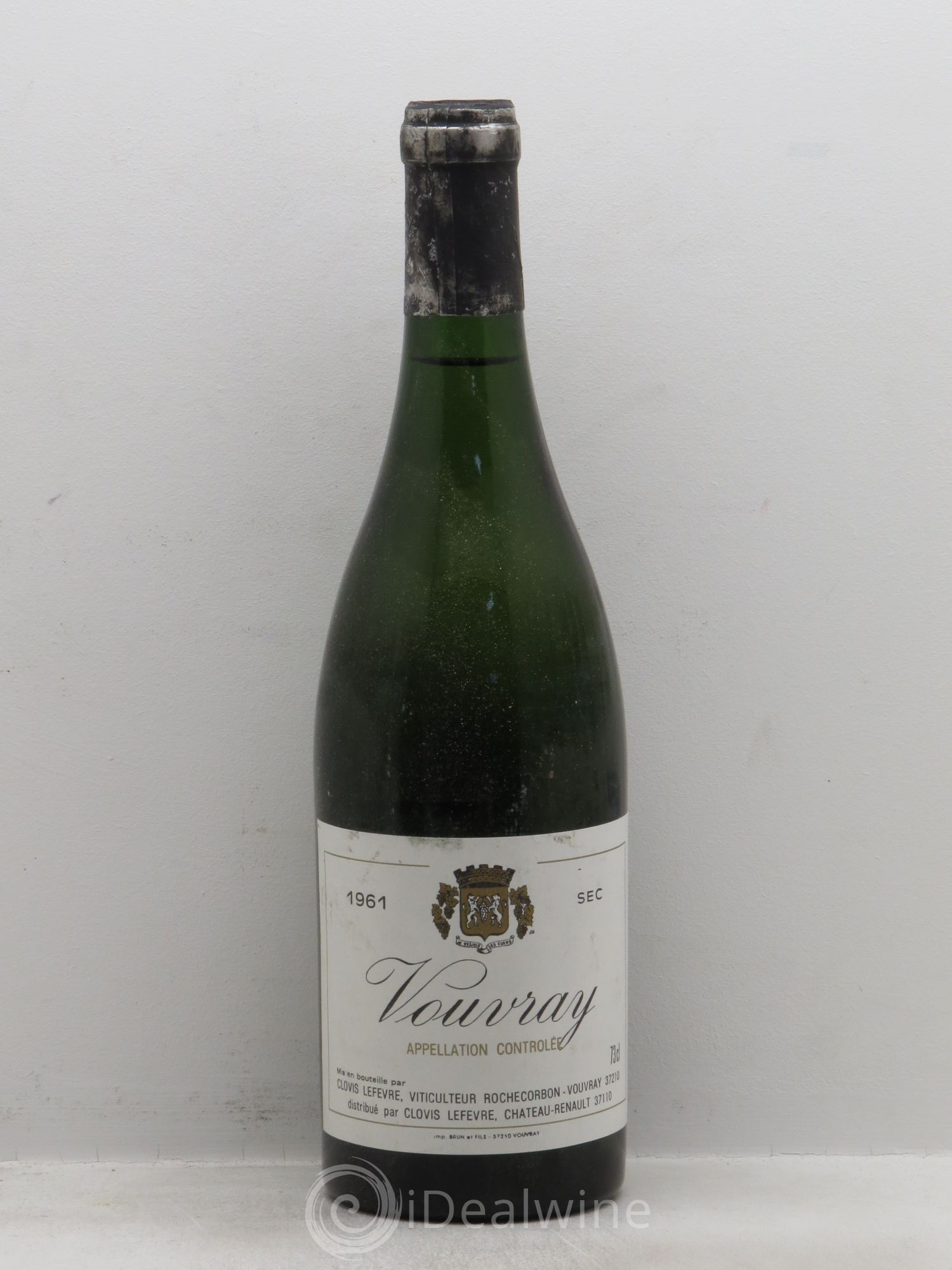 Vouvray Clovis Lefevre 1961 - Posten von 1 Flasche - 0