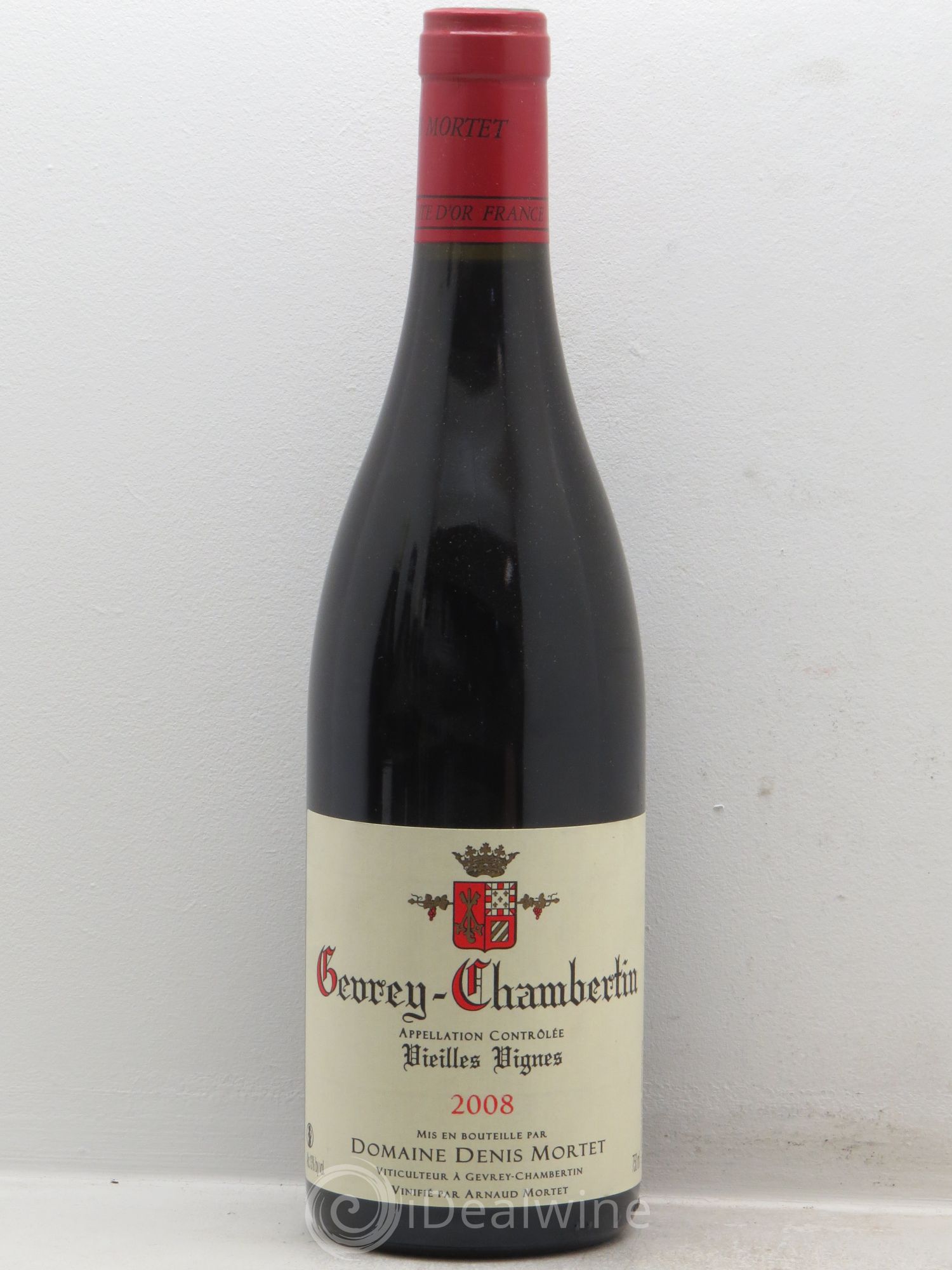 Gevrey-Chambertin Vieilles vignes Denis Mortet (Domaine) 2008 - Lot de 1 bouteille - 0
