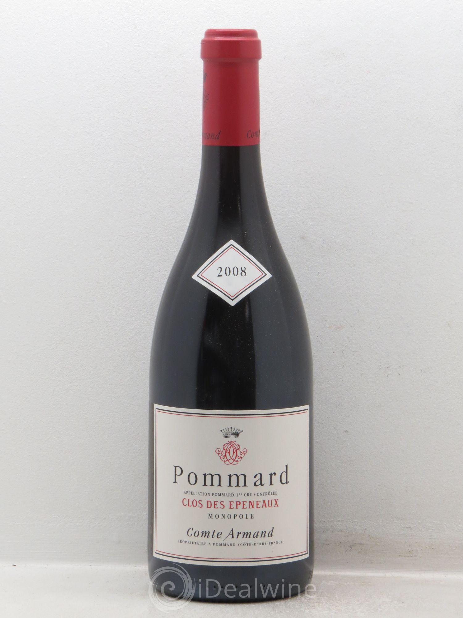 Pommard 1er Cru Clos des Epeneaux Comte Armand 2008 - Lot de 1 bouteille - 0