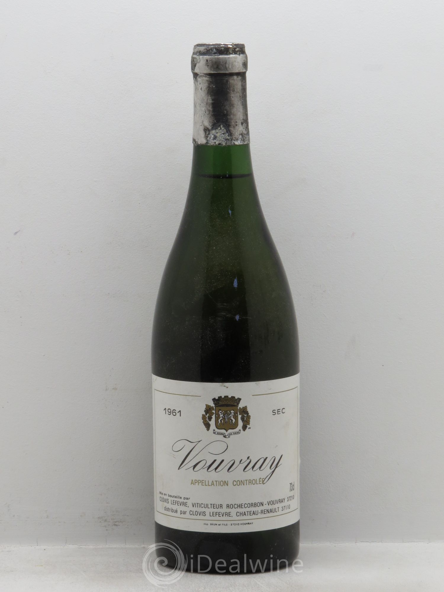 Vouvray Clovis Lefevre 1961 - Posten von 1 Flasche - 0