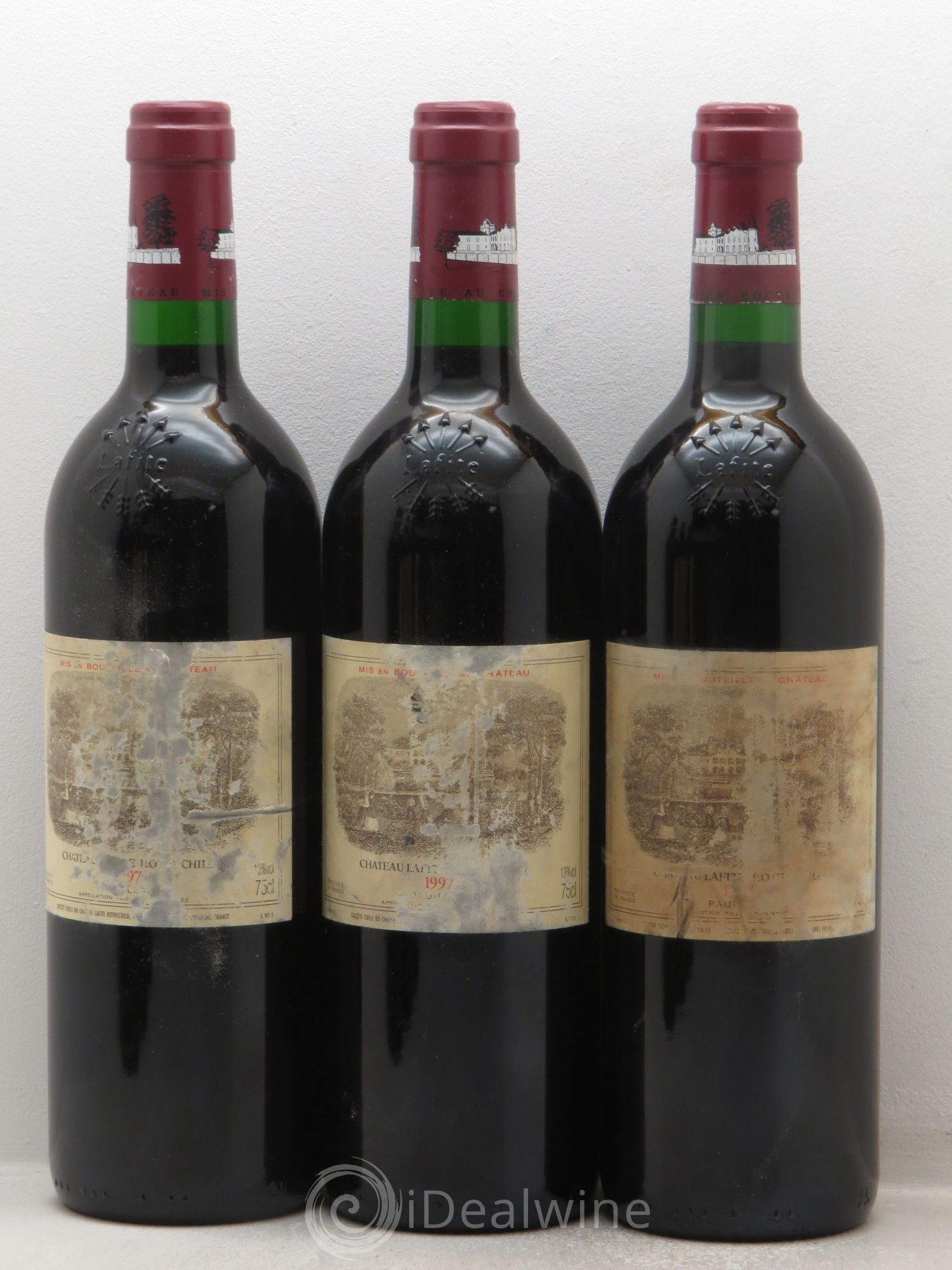 Château Lafite Rothschild 1er Grand Cru Classé 1997 - Lot de 6 bouteilles - 1