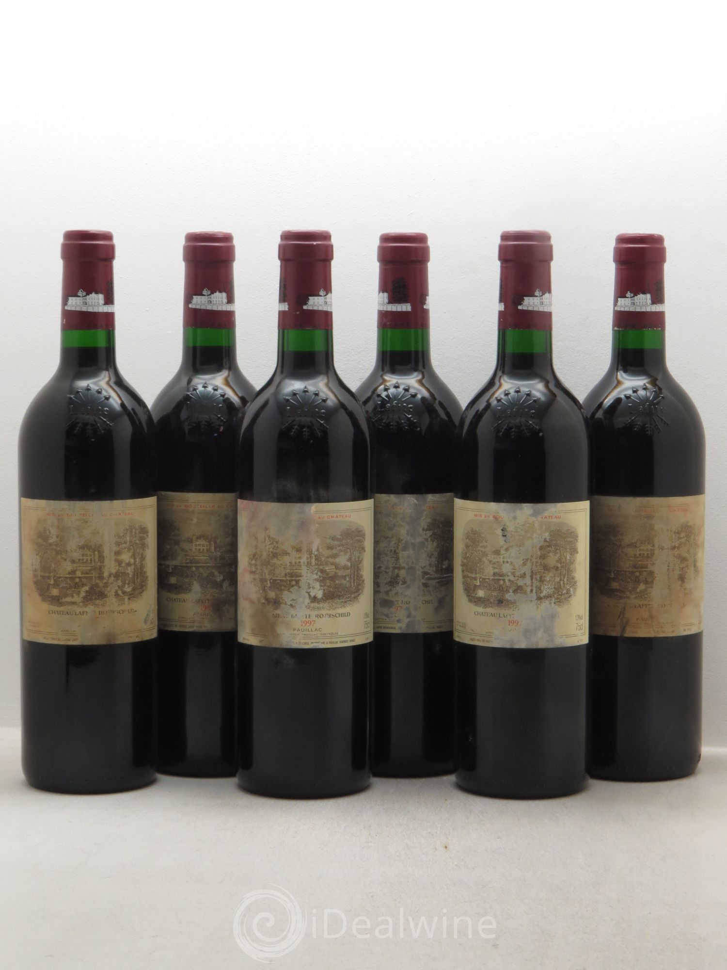 Château Lafite Rothschild 1er Grand Cru Classé 1997 - Lot de 6 bouteilles - 0