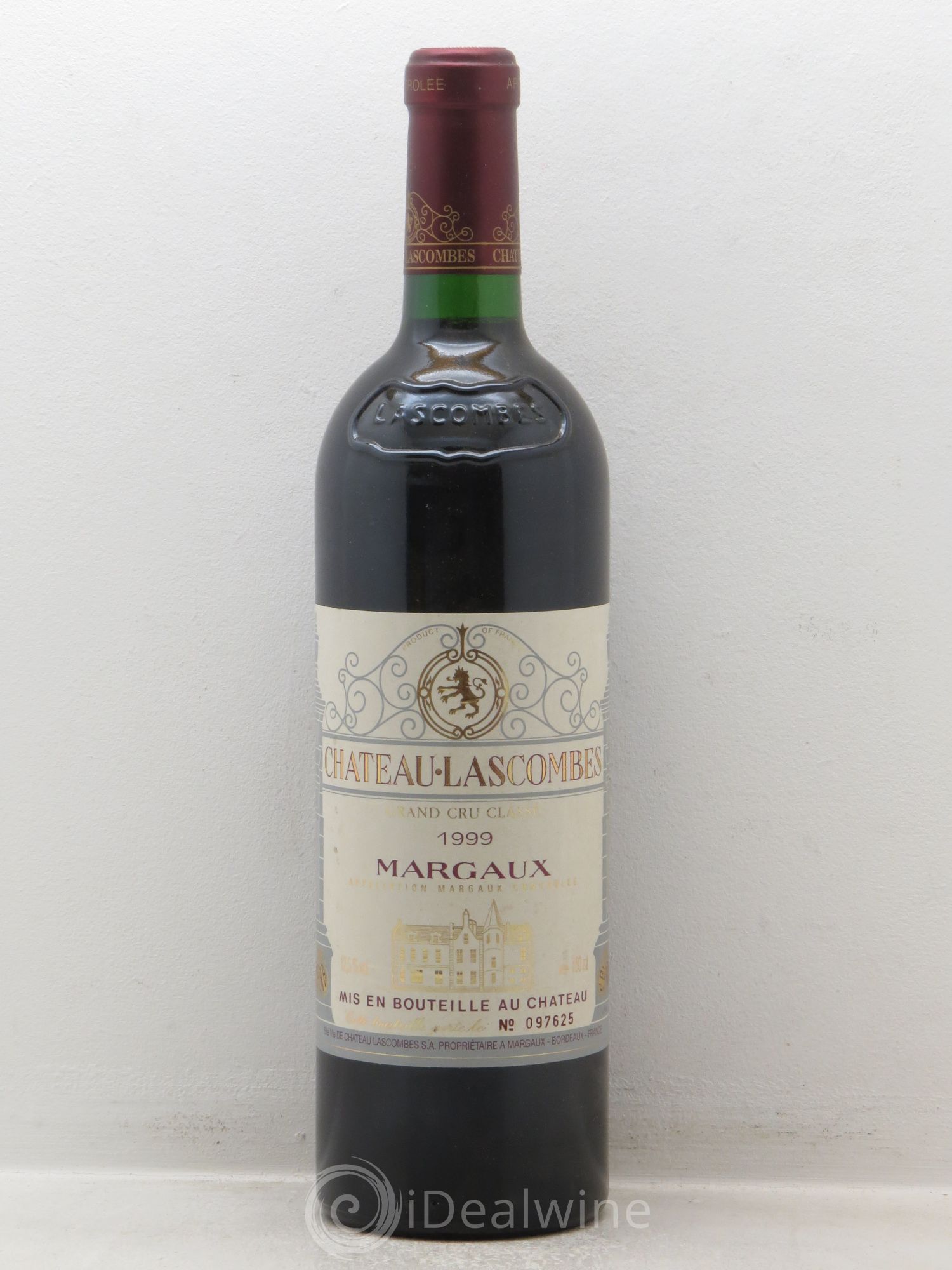 Château Lascombes 2ème Grand Cru Classé 1999 - Lot de 1 bouteille - 0