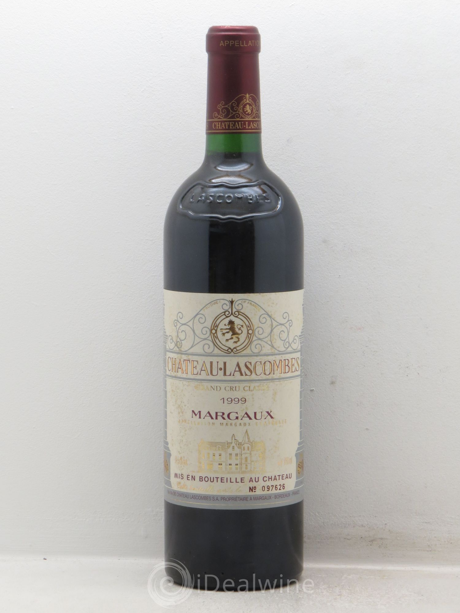 Château Lascombes 2ème Grand Cru Classé 1999 - Lot de 1 bouteille - 0