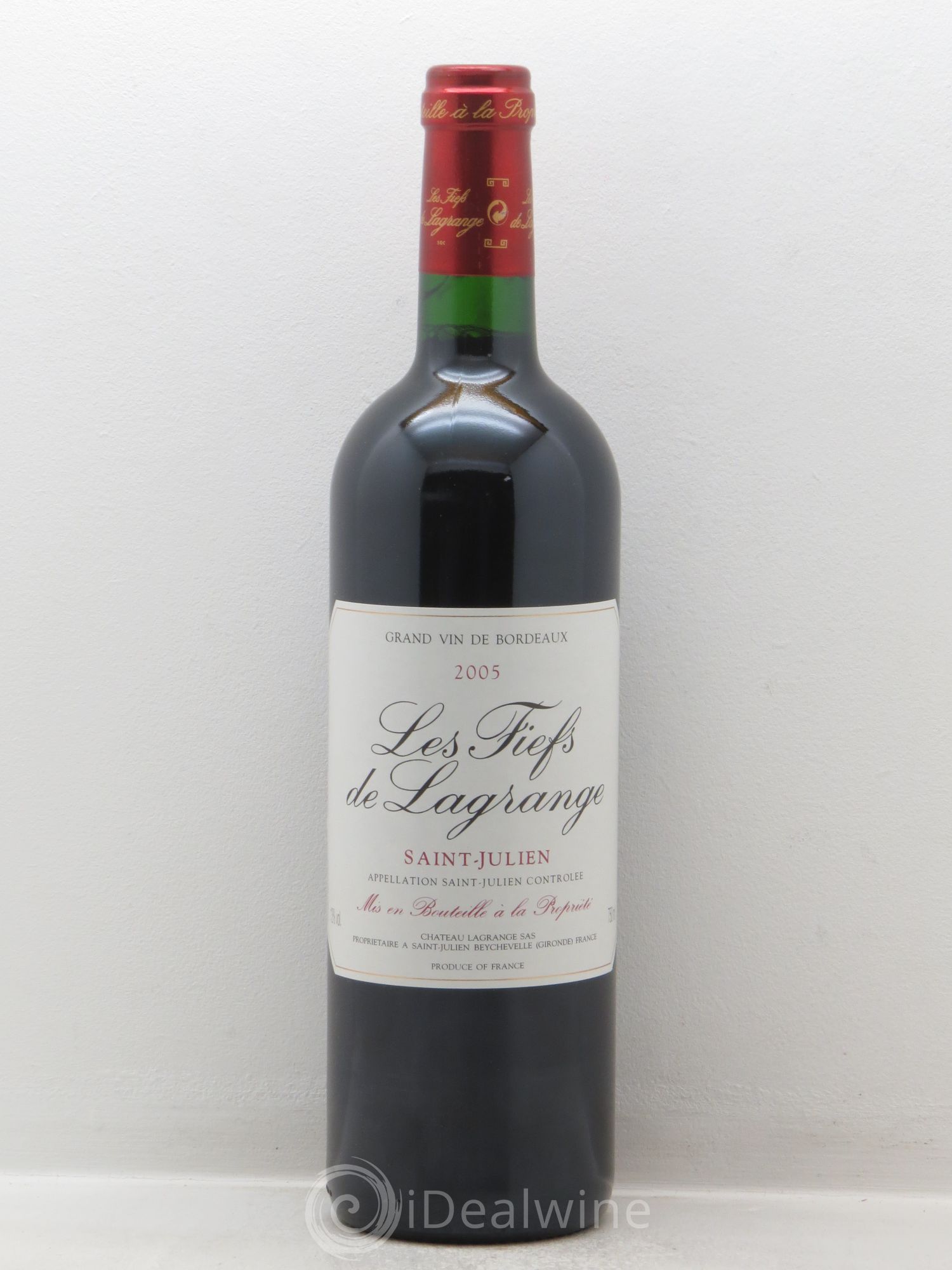 Les Fiefs de Lagrange Second Vin 2005 - Lot de 1 bouteille - 0