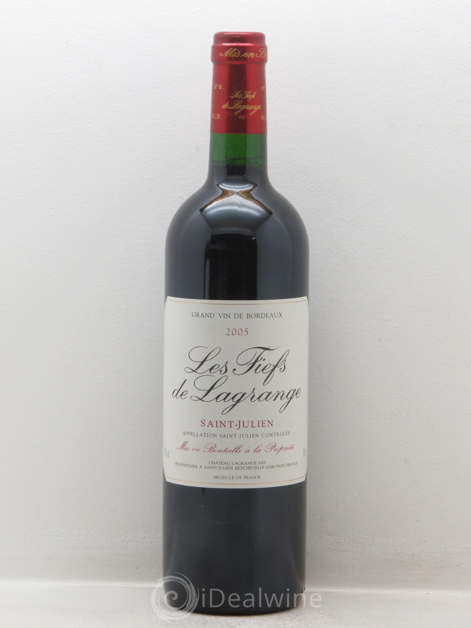 Les Fiefs de Lagrange Second Vin 2005 - Lot de 1 bouteille - 0