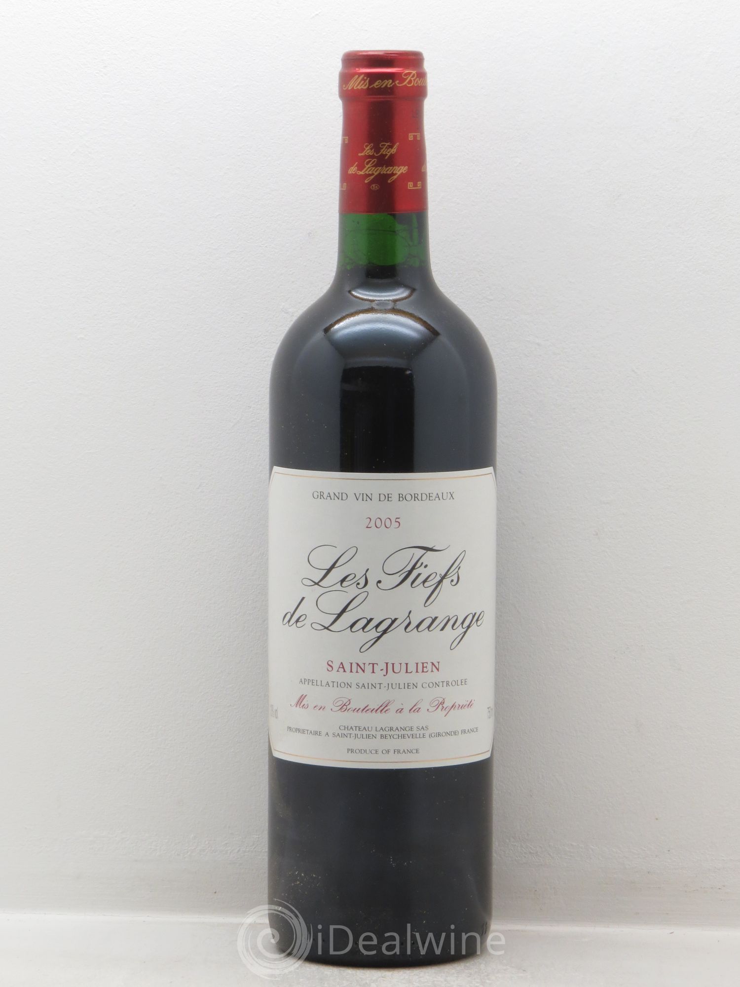 Les Fiefs de Lagrange Second Vin 2005 - Lot de 1 bouteille - 0