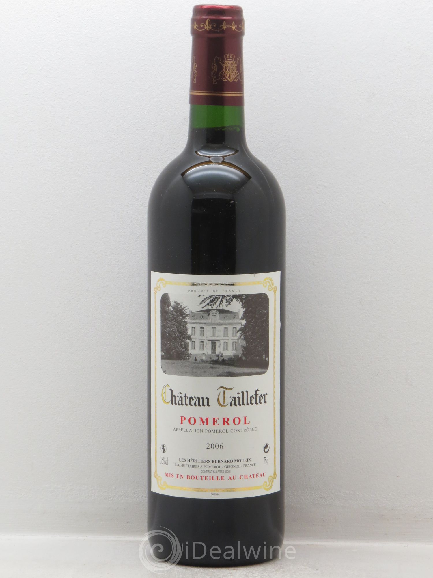 Château Taillefer 2006 - Lot de 1 bouteille - 0