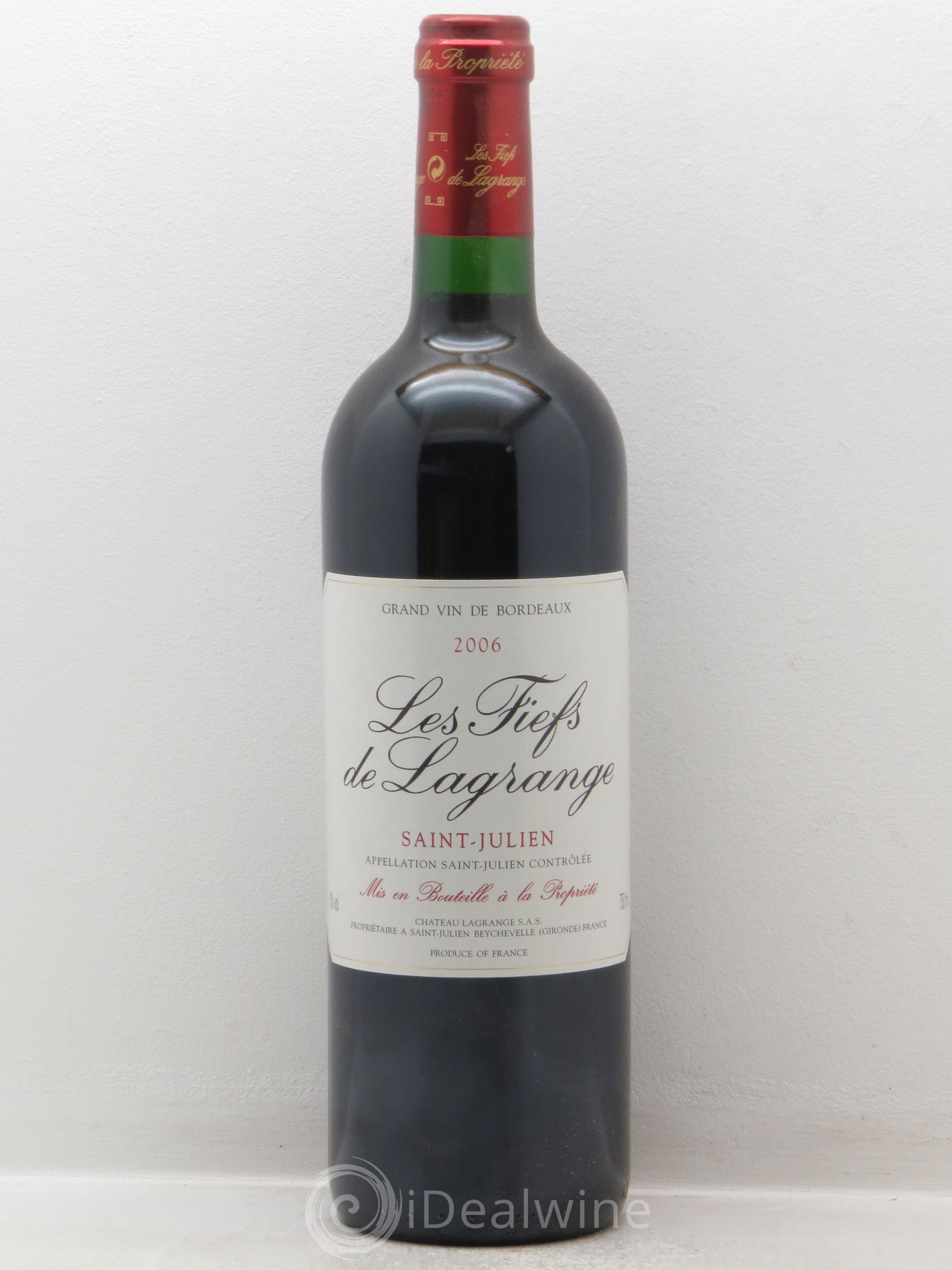 Les Fiefs de Lagrange Second Vin 2006 - Lot de 1 bouteille - 0