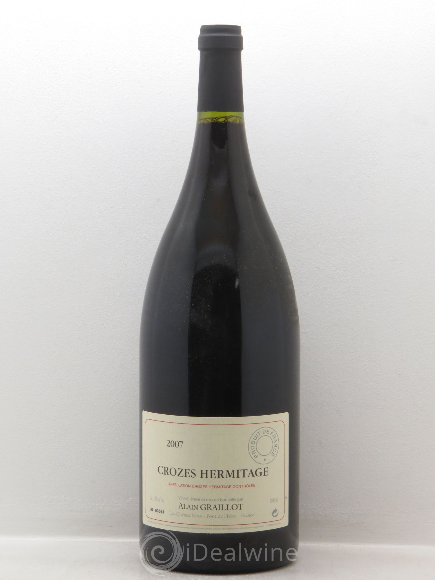 Crozes-Hermitage Domaine Graillot 2007 - Lot de 1 magnum - 0