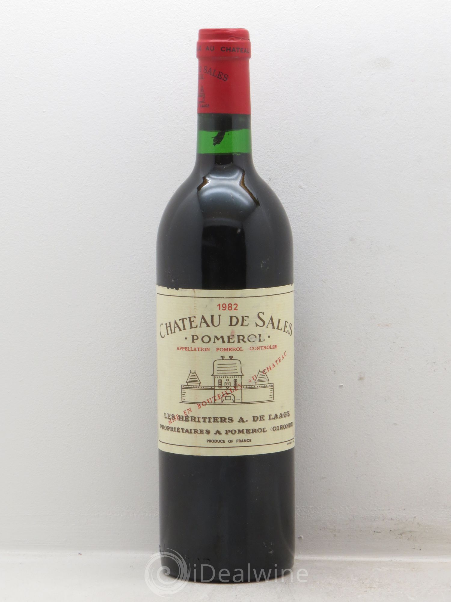 Château de Sales 1982 - Lot de 1 bouteille - 0