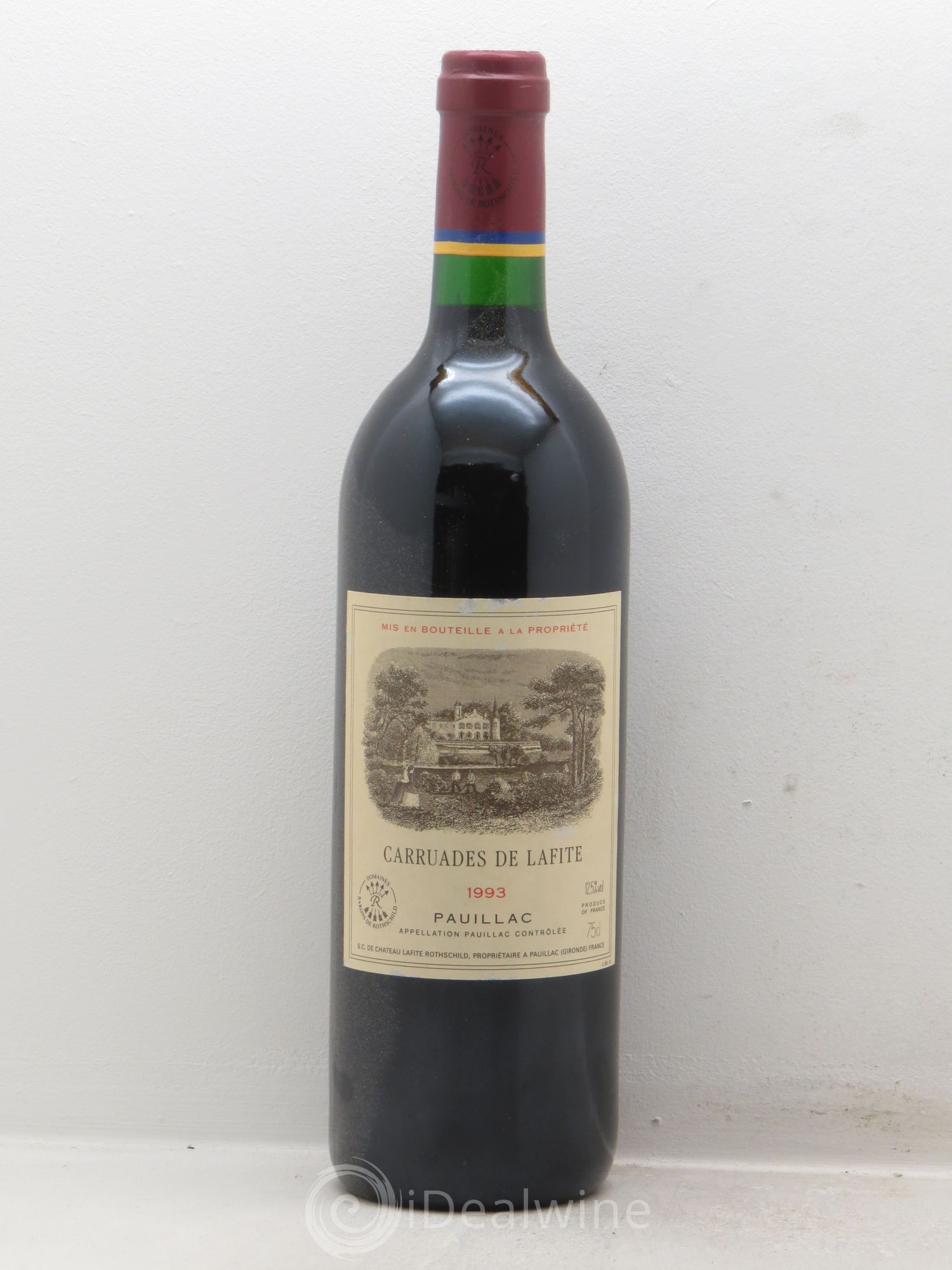 Carruades de Lafite Rothschild Second Vin 1993 - Lot de 6 bouteilles - 0