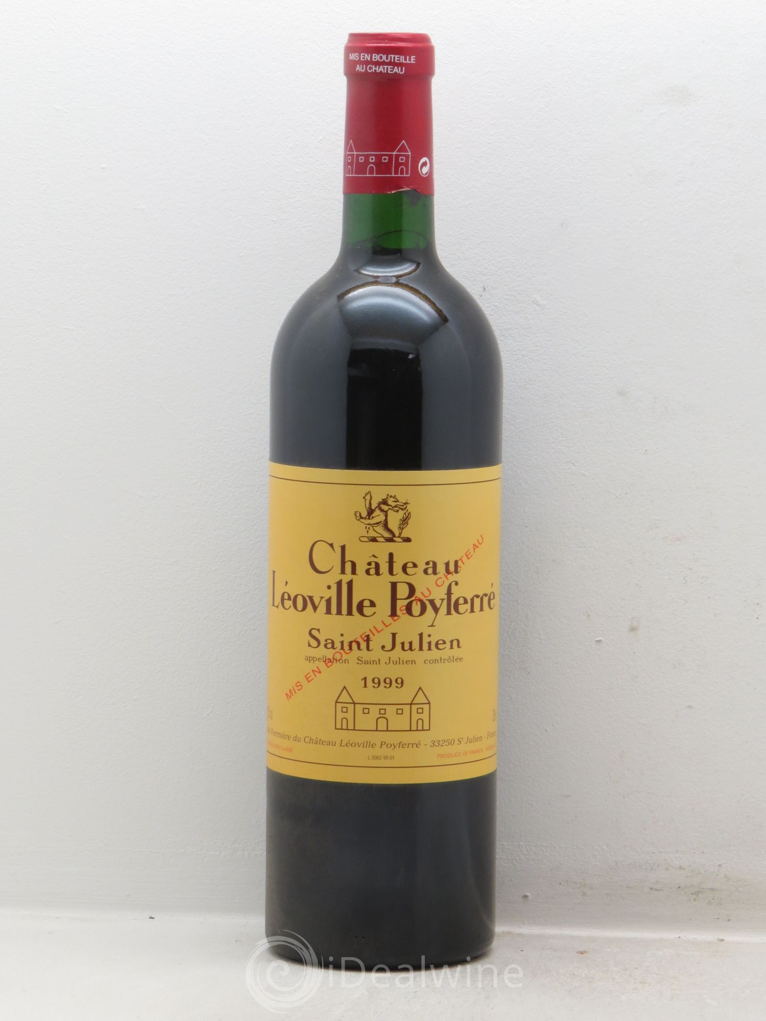 Château Léoville Poyferré 2ème Grand Cru Classé 1999 - Lot de 1 bouteille - 0
