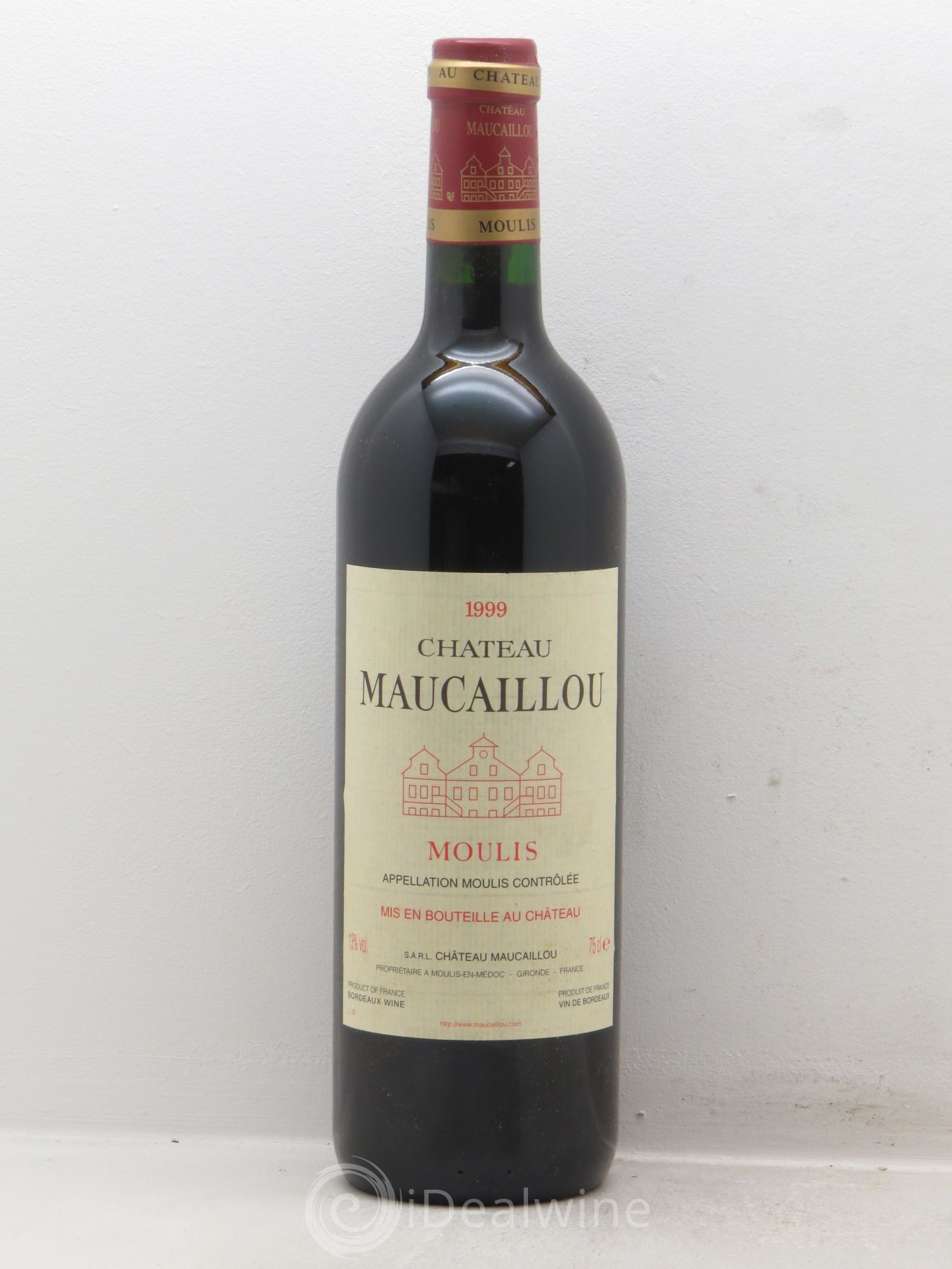 Château Maucaillou 1999 - Lot de 1 bouteille - 0