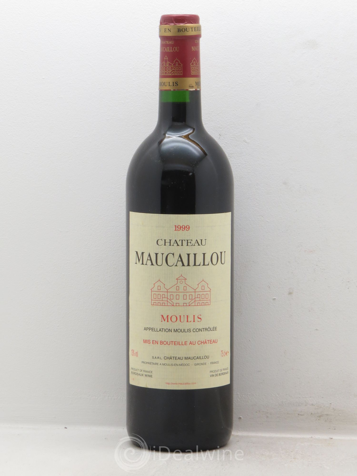 Château Maucaillou 1999 - Lot de 1 bouteille - 0