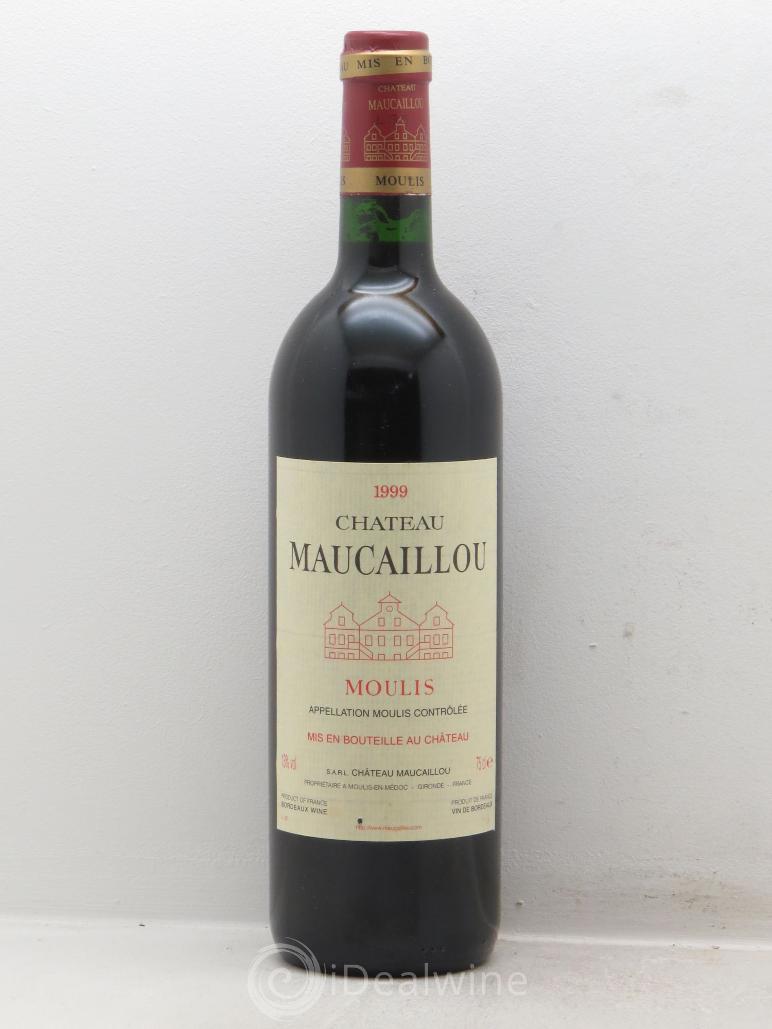 Château Maucaillou 1999 - Lot de 1 bouteille - 0