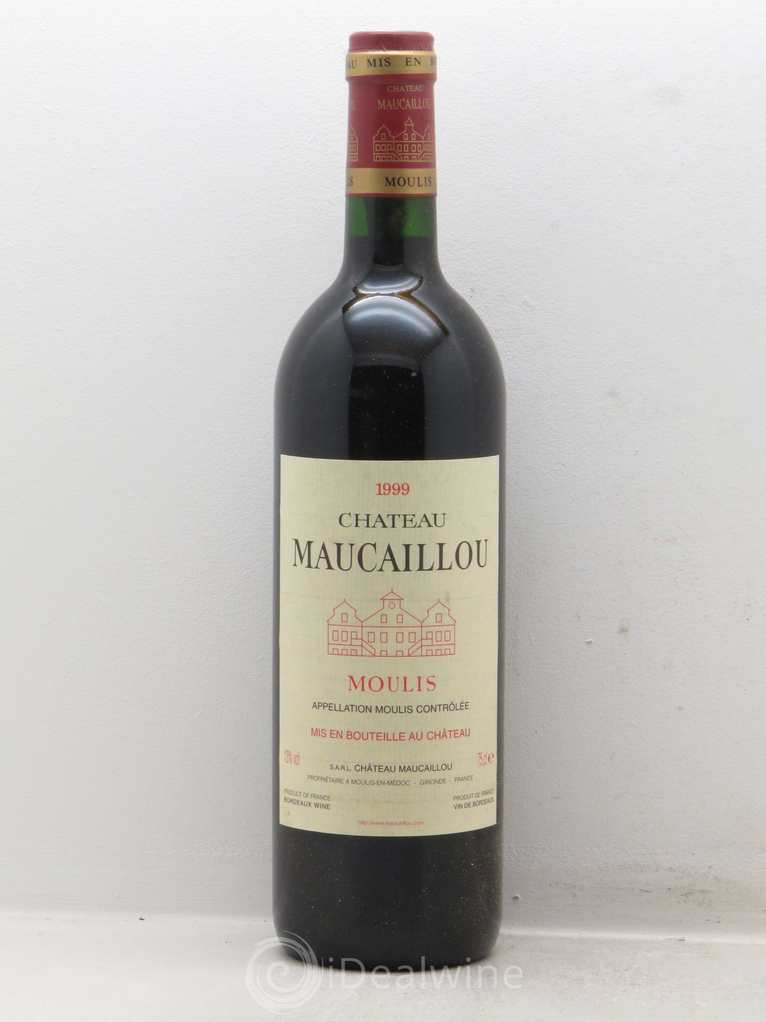 Château Maucaillou 1999 - Lot de 1 bouteille - 0