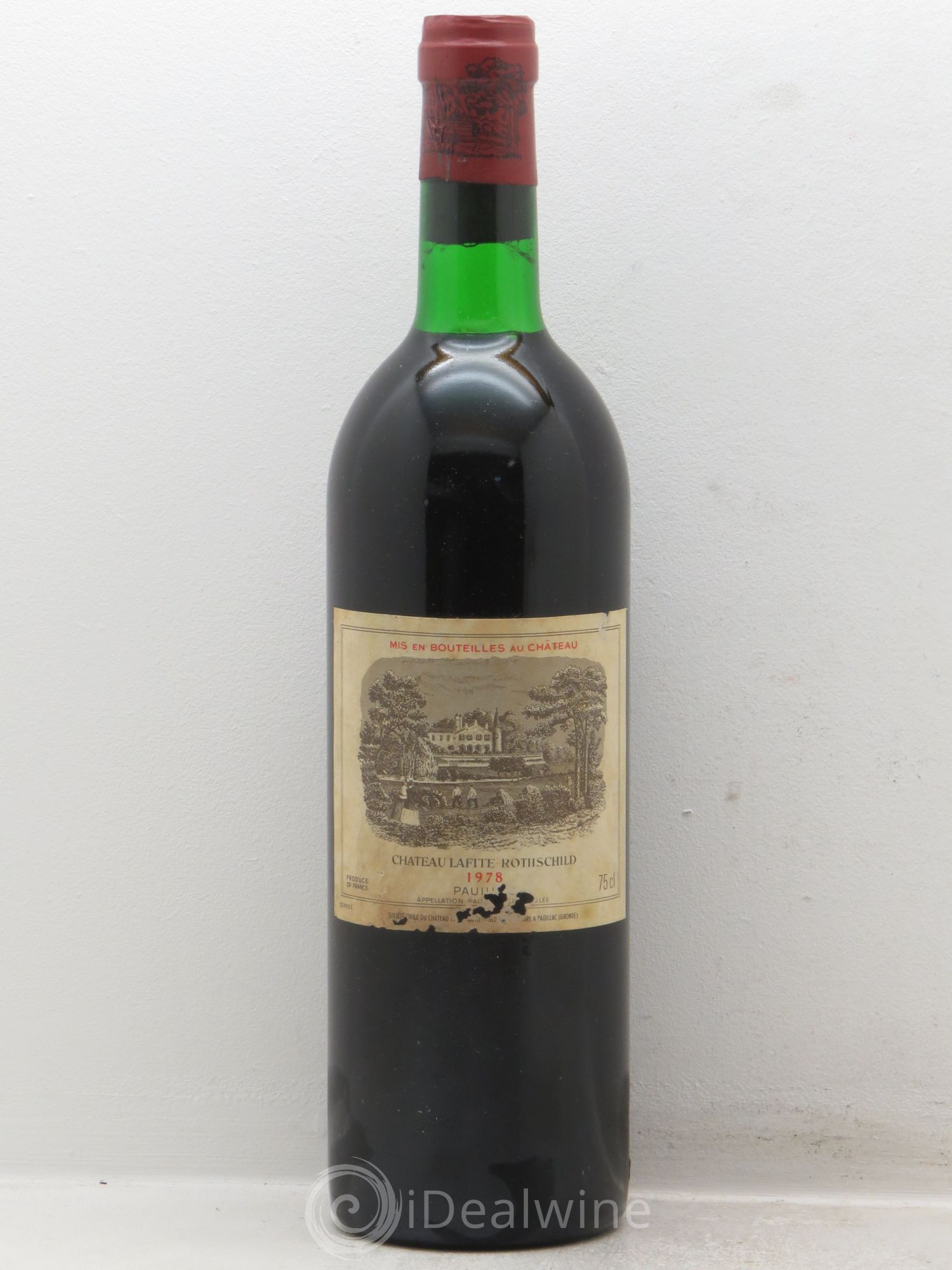 Château Lafite Rothschild 1er Grand Cru Classé 1978 - Lot de 1 bouteille - 0