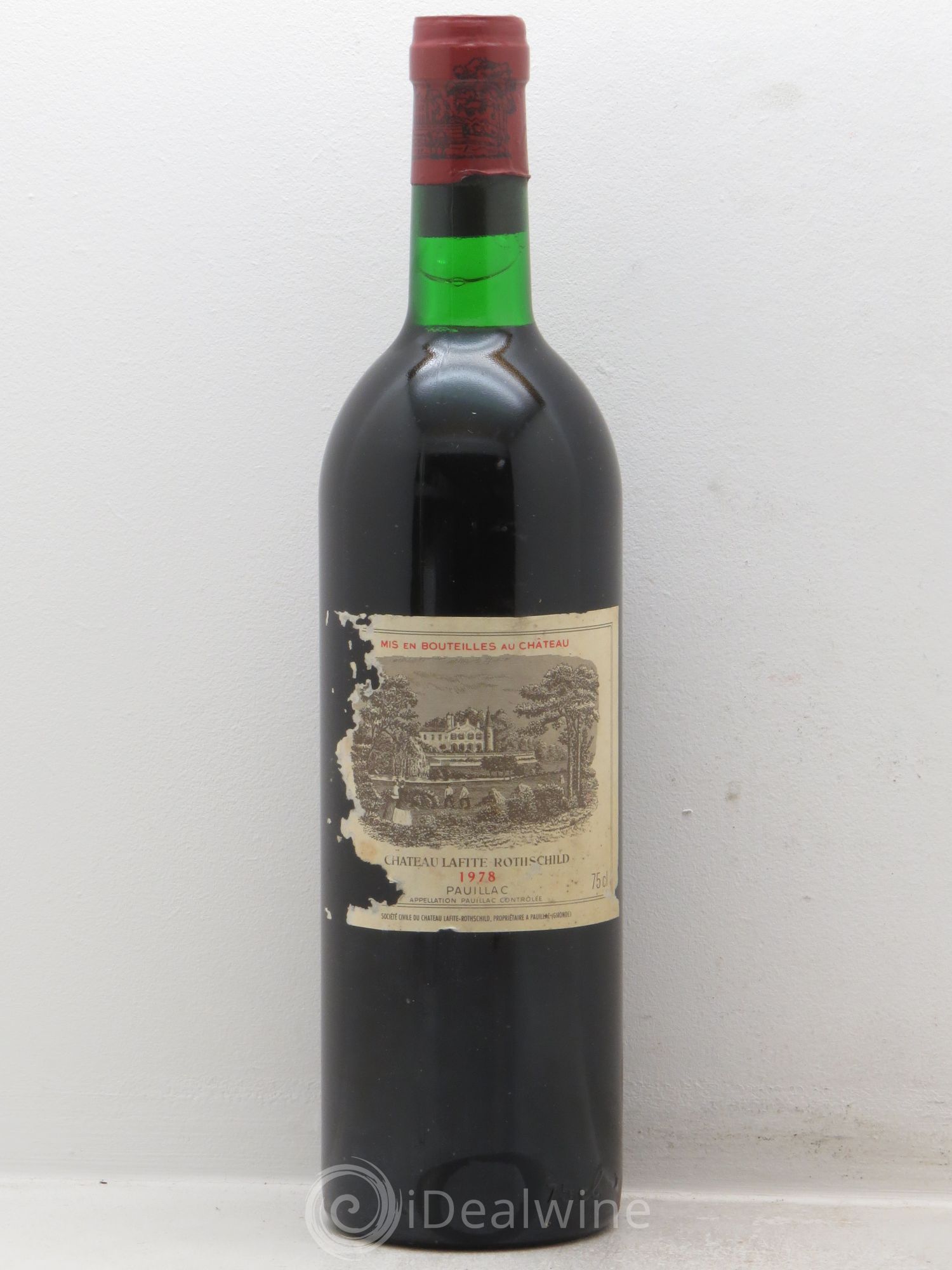 Château Lafite Rothschild 1er Grand Cru Classé 1978 - Lot de 1 bouteille - 0