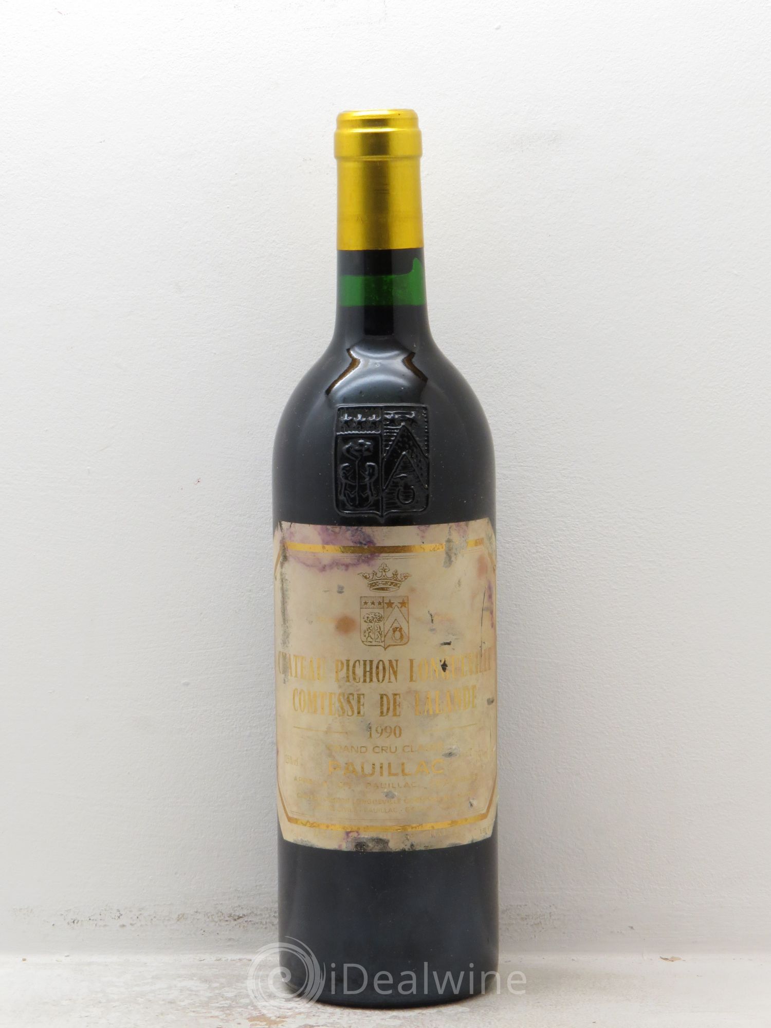 Château Pichon Longueville Comtesse de Lalande 2ème Grand Cru Classé 1990 - Lot de 1 bouteille - 0