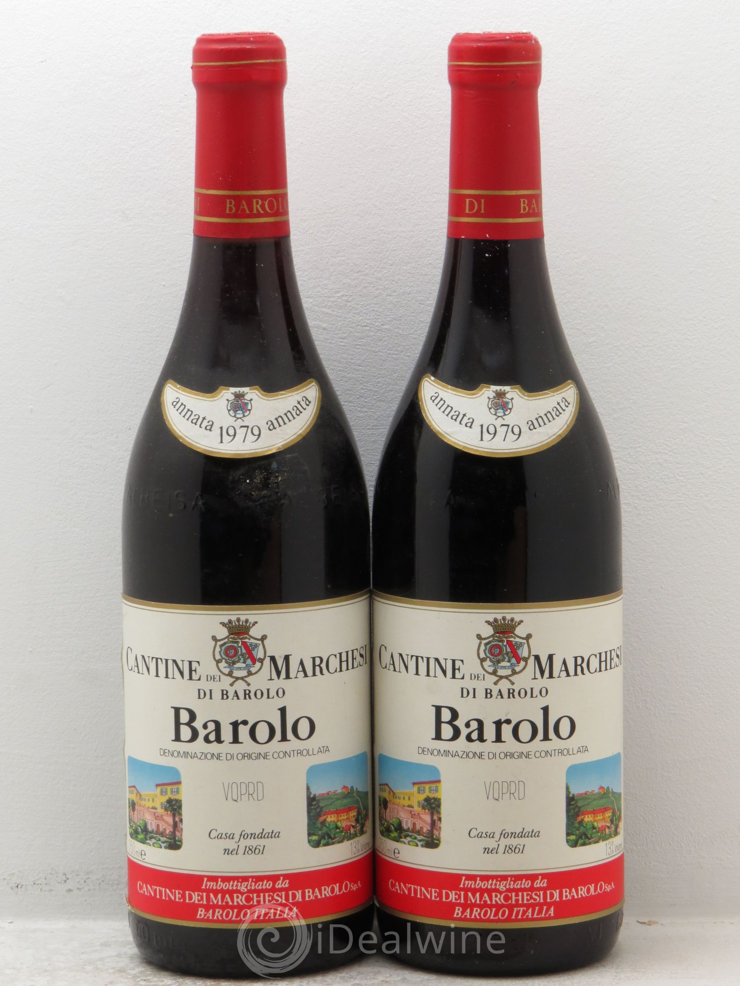 Barolo Docg Marchesi di Barolo Cantine (sans prix de réserve) 1979 - Posten von 2 Flaschen - 0