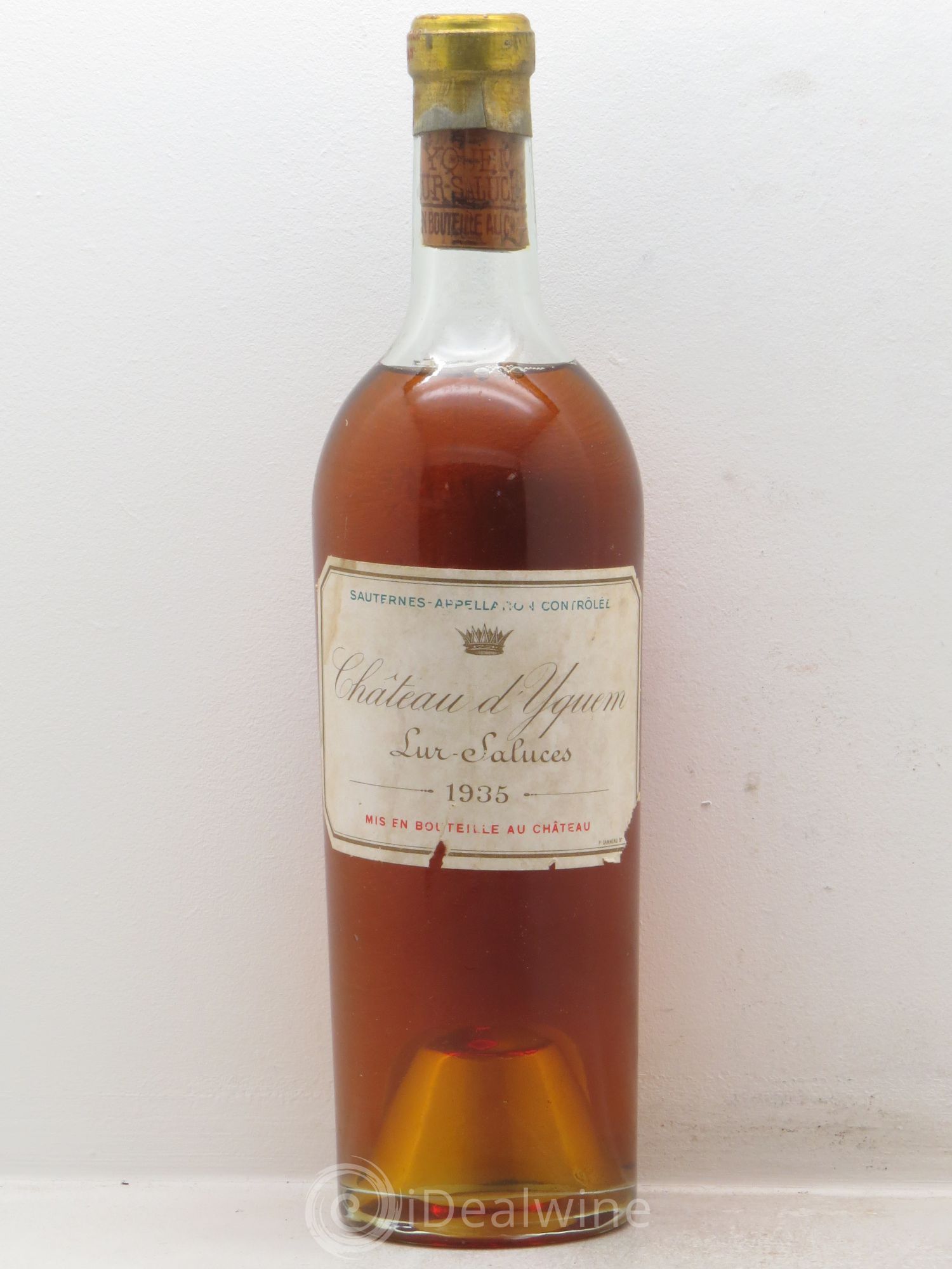 Château d' Yquem 1er Cru Classé Supérieur 1935 - Lotto di 1 bottiglia - 0
