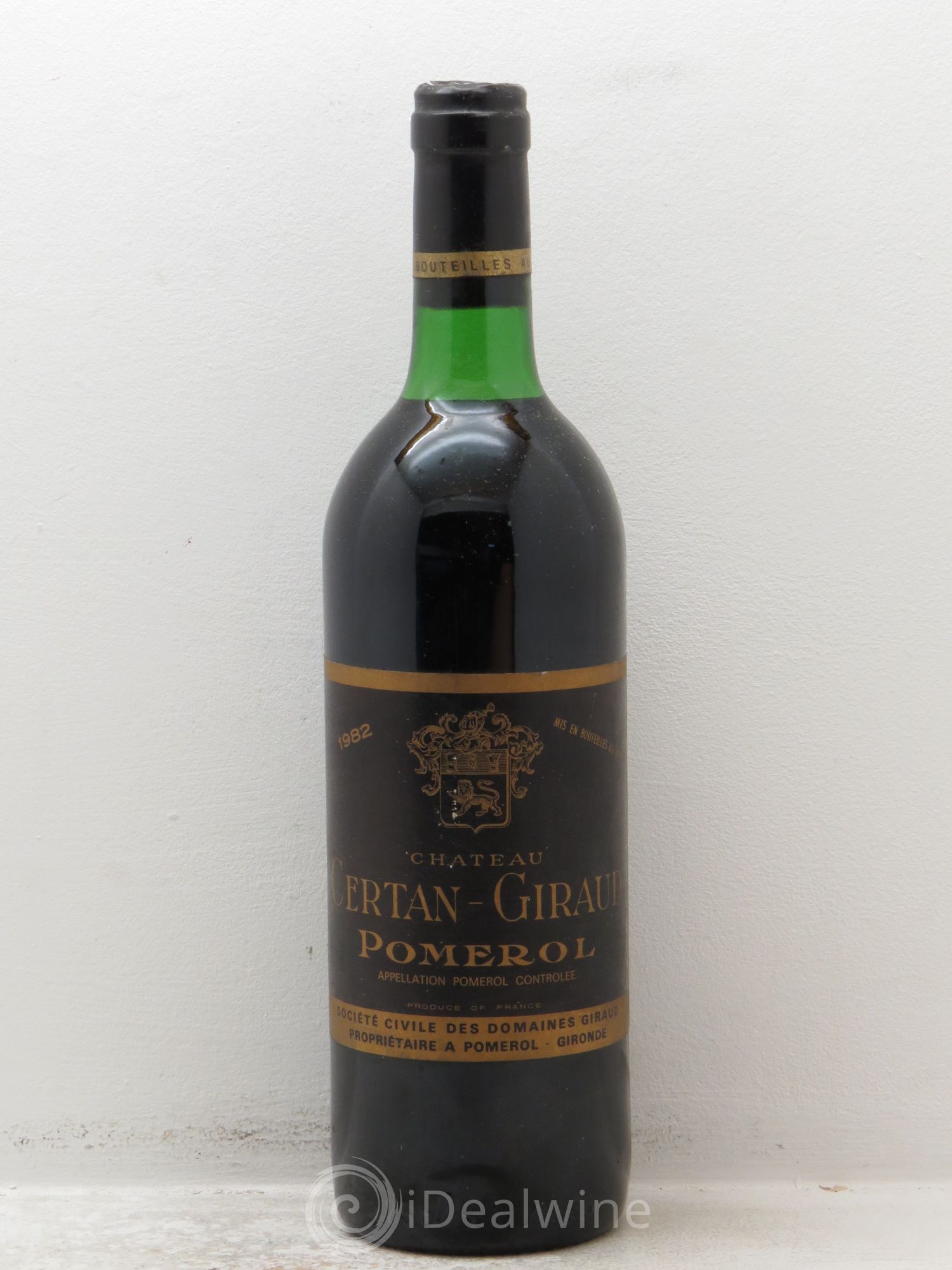 Château Certan Giraud (sans prix de réserve) 1982 - Lot de 1 bouteille - 0